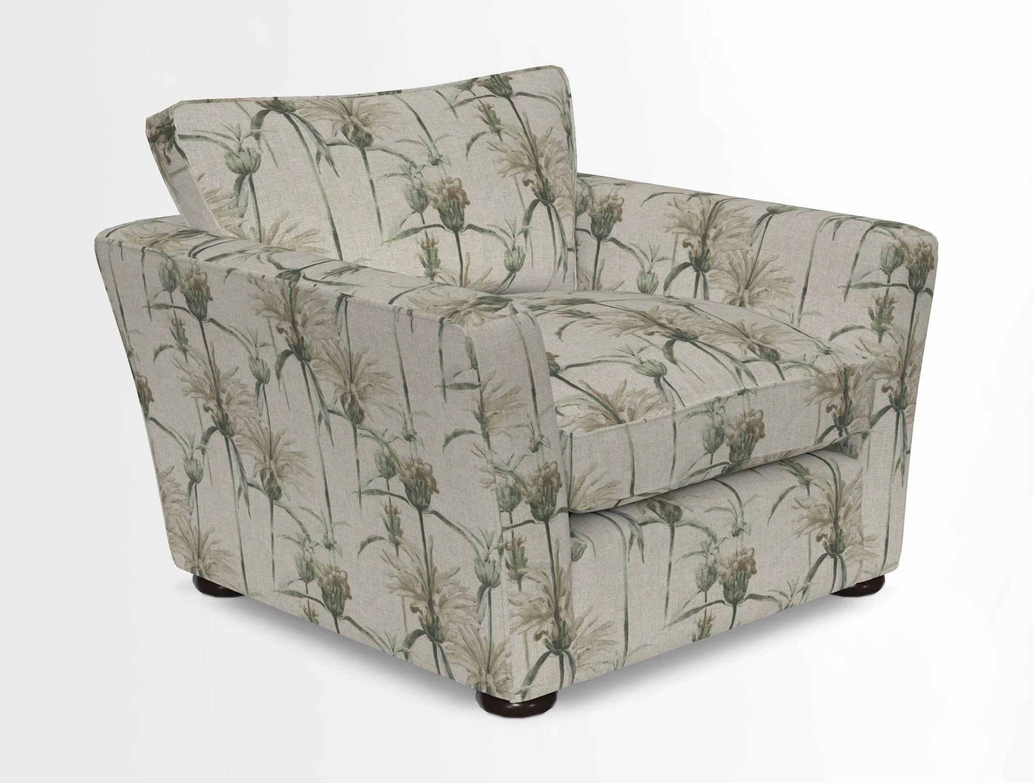 Aldeburgh Chair in Two Tone Plain Biscuit