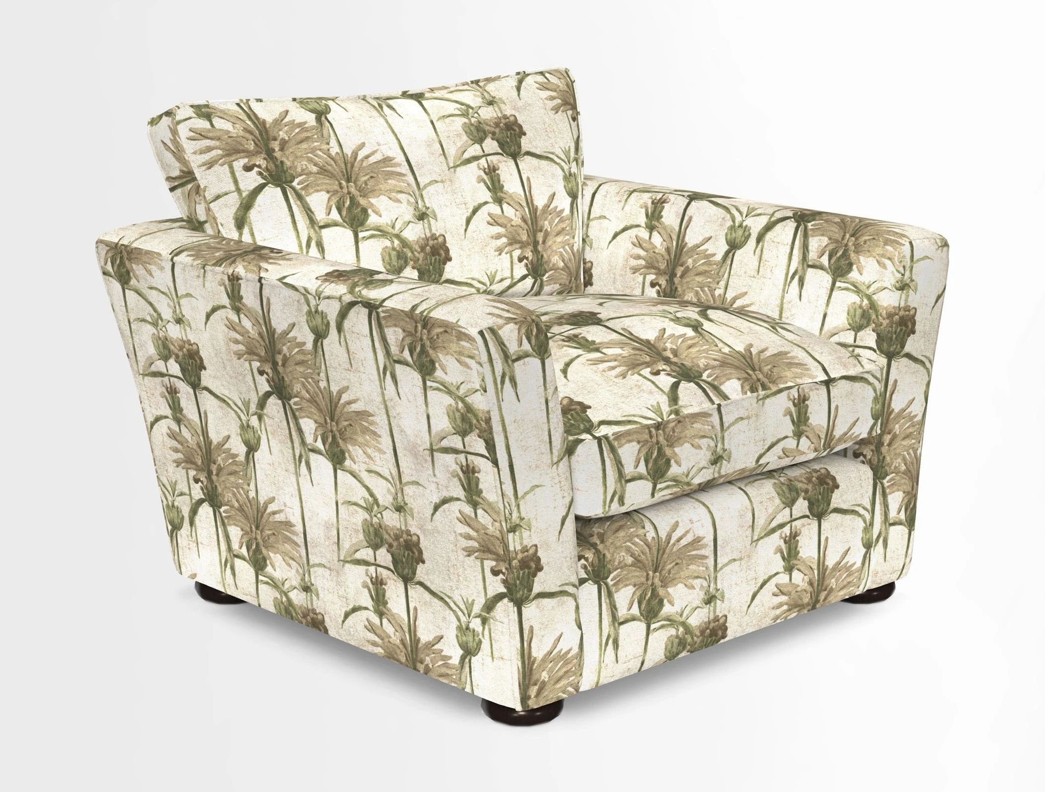 Aldeburgh Chair in Two Tone Plain Biscuit