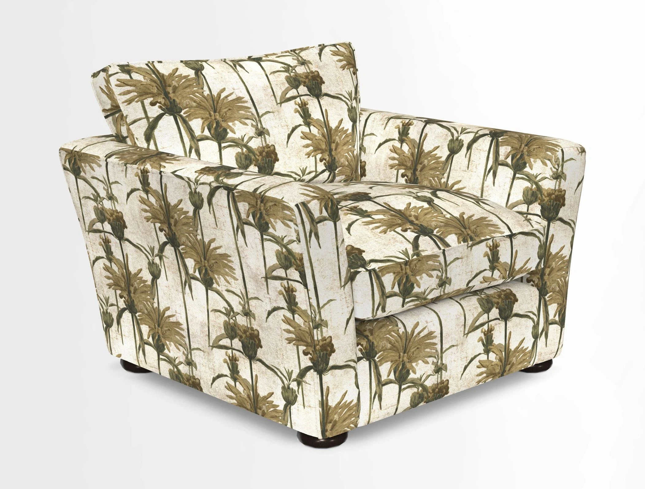 Aldeburgh Chair in Two Tone Plain Biscuit