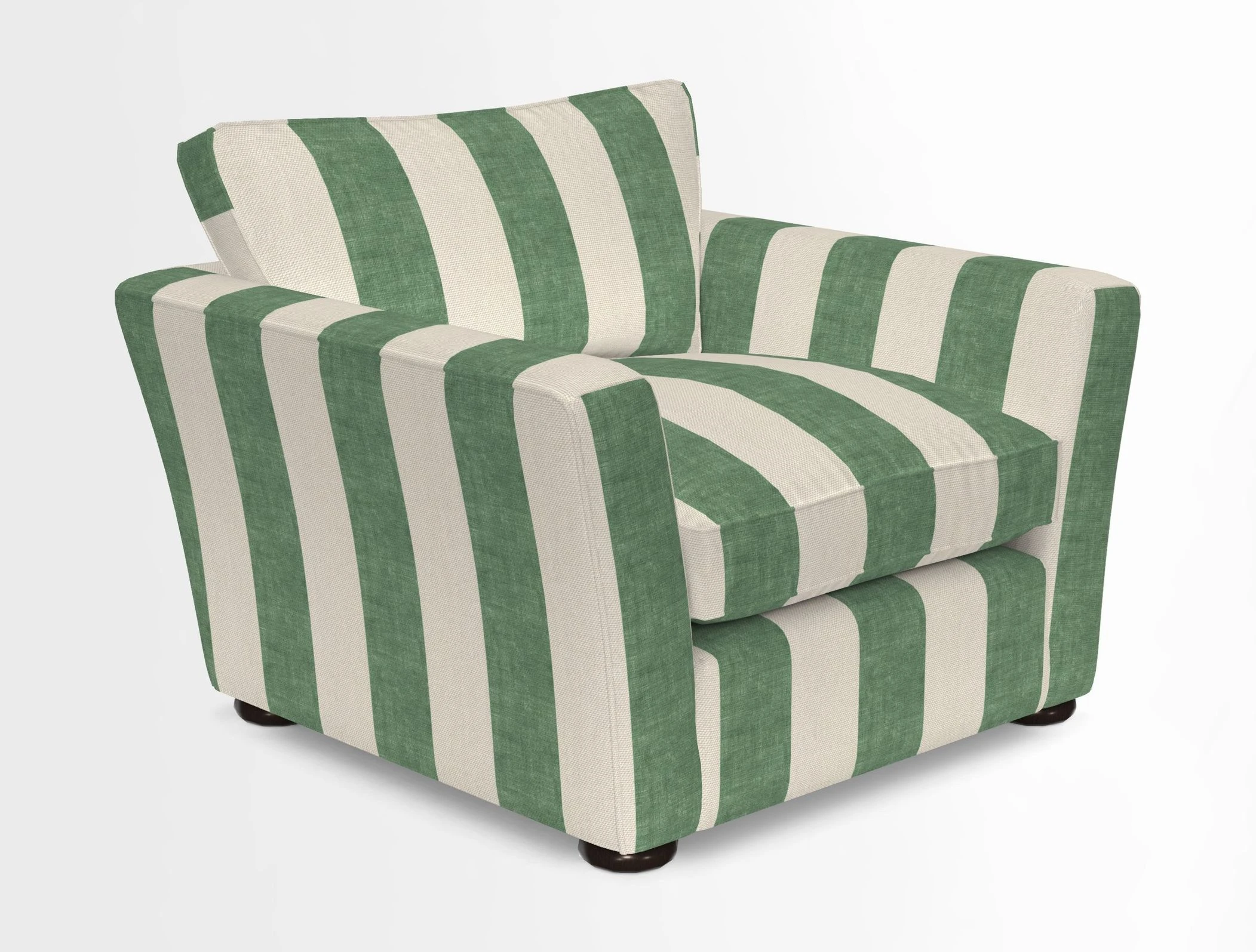 Aldeburgh Chair in Two Tone Plain Biscuit