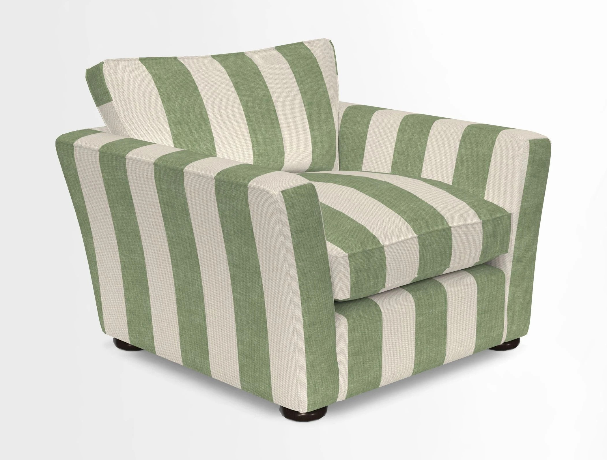 Aldeburgh Chair in Two Tone Plain Biscuit
