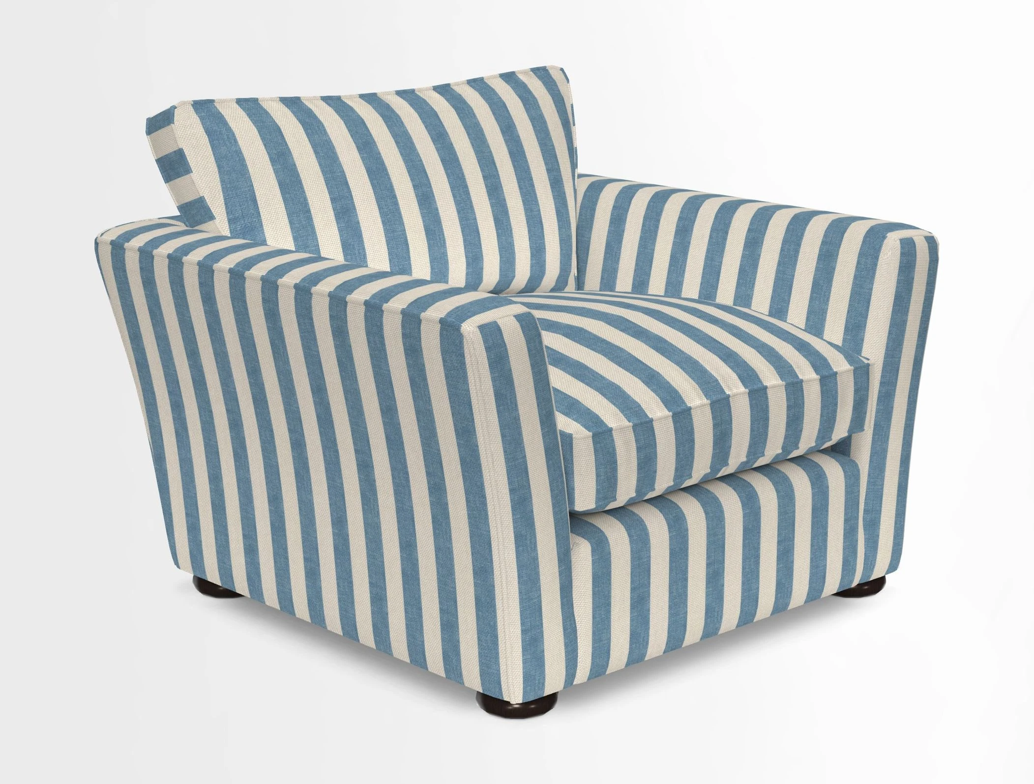 Aldeburgh Chair in Two Tone Plain Biscuit