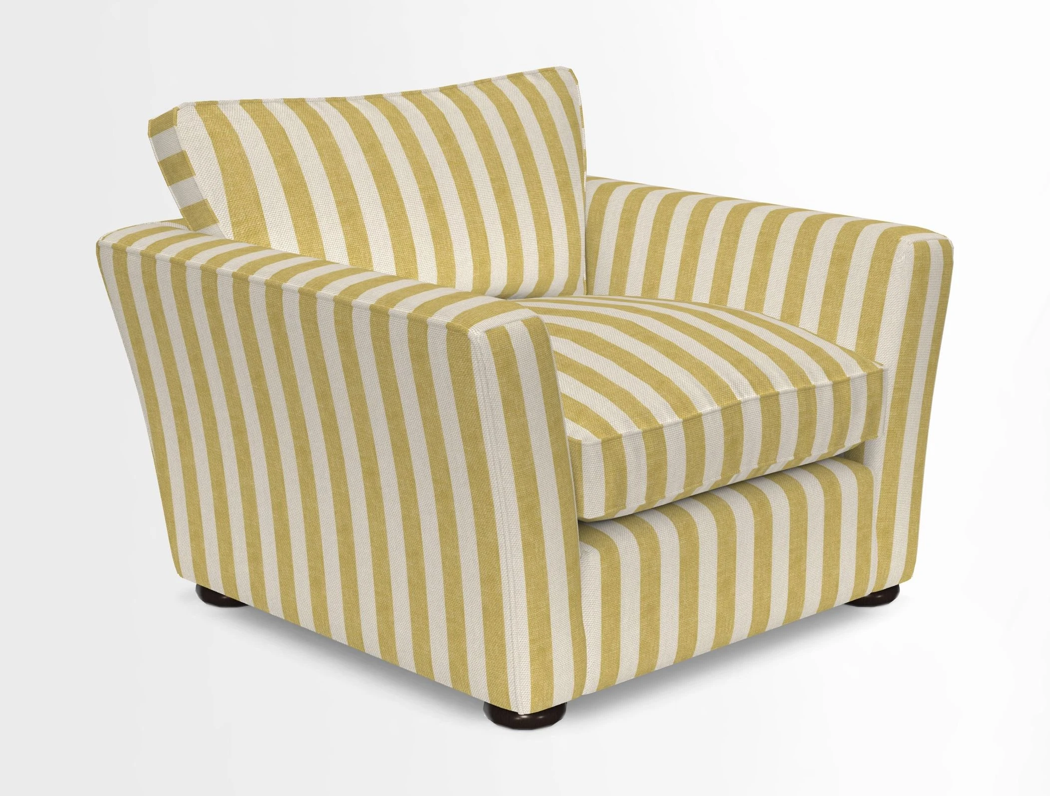Aldeburgh Chair in Two Tone Plain Biscuit
