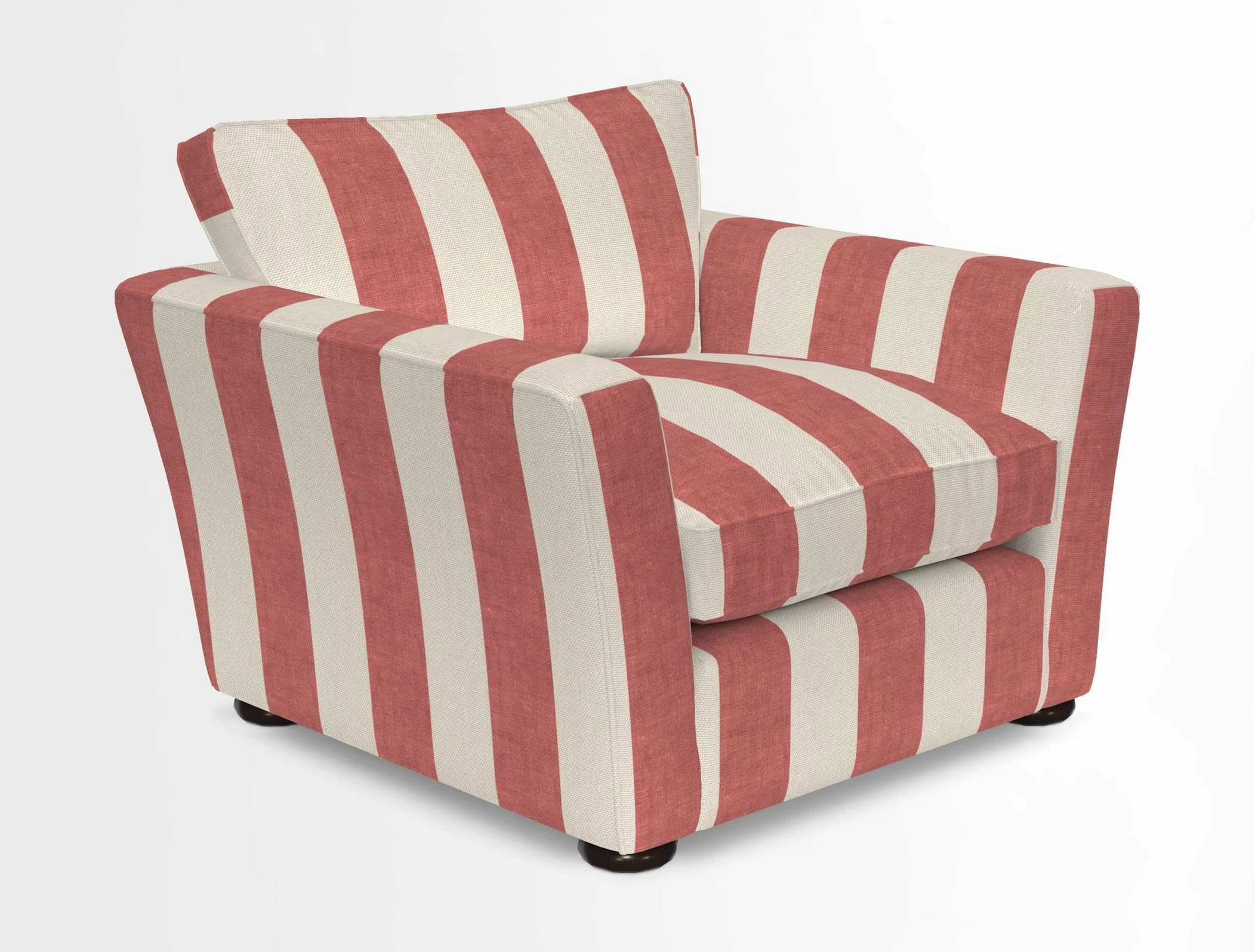 Aldeburgh Chair in Two Tone Plain Biscuit