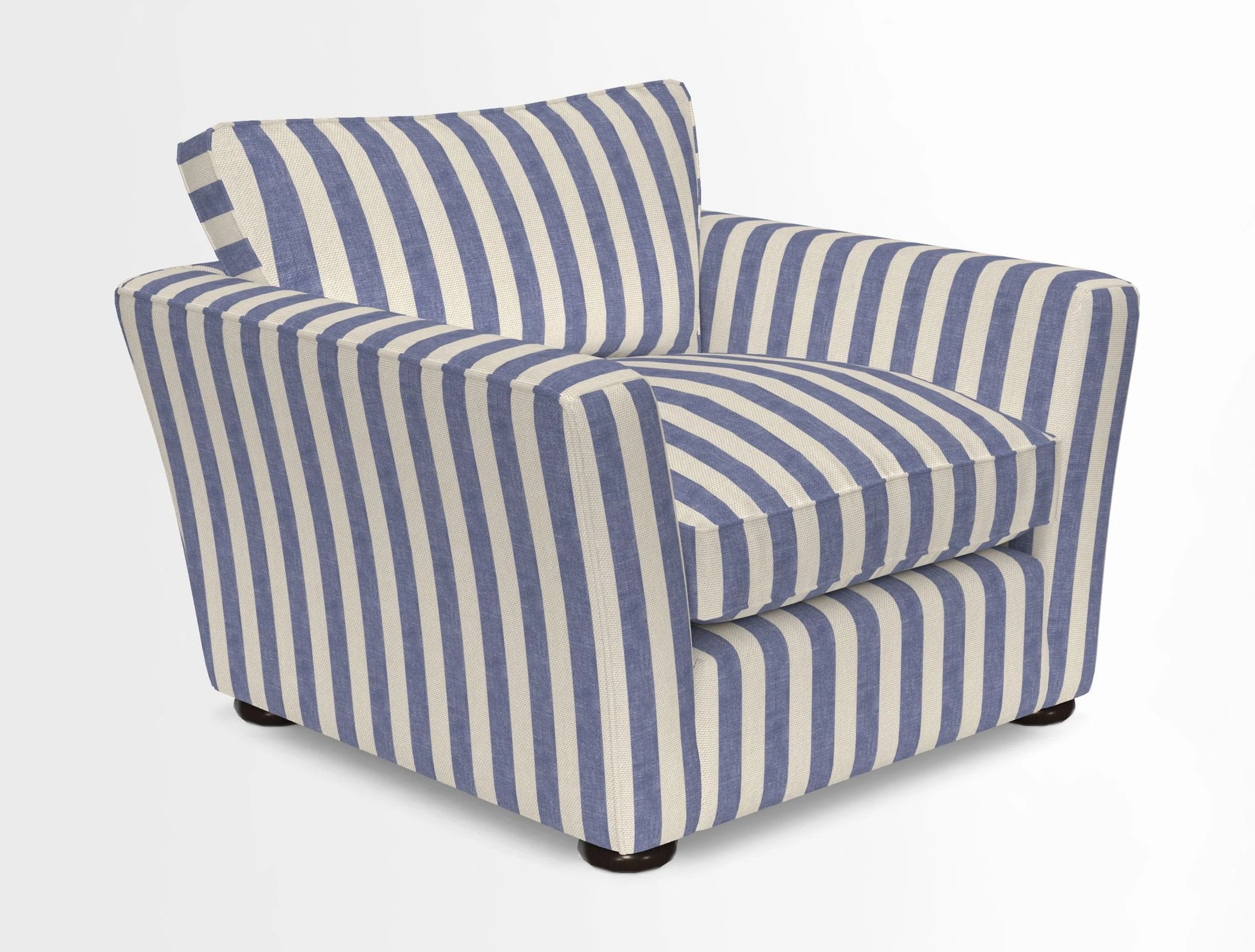 Aldeburgh Chair in Two Tone Plain Biscuit