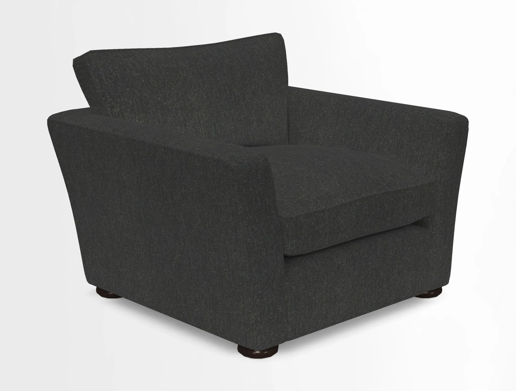 Aldeburgh Chair in Two Tone Plain Biscuit