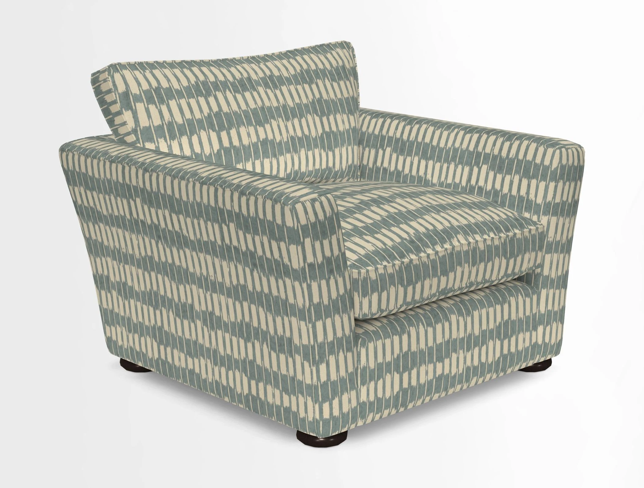 Aldeburgh Chair in Two Tone Plain Biscuit