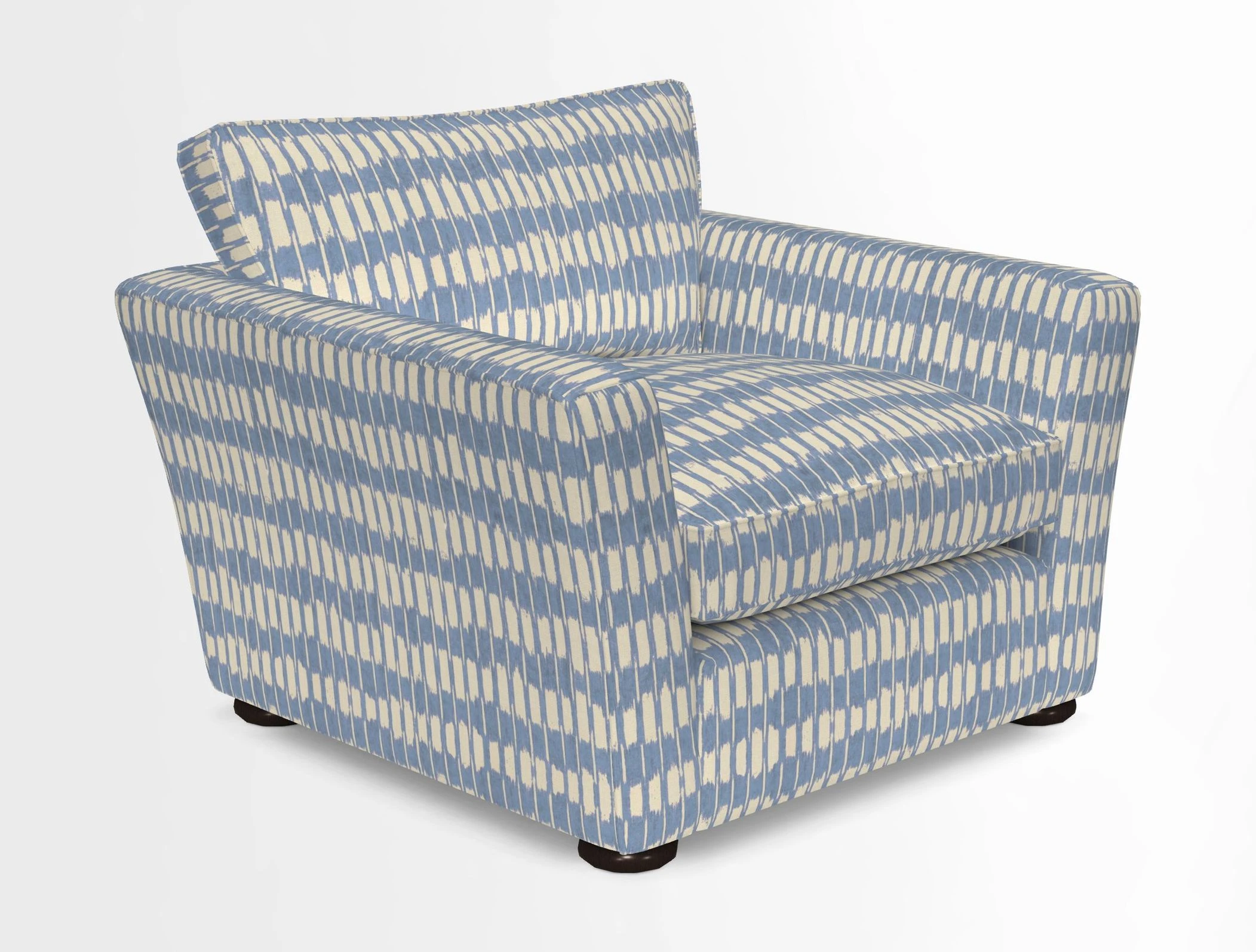 Aldeburgh Chair in Two Tone Plain Biscuit