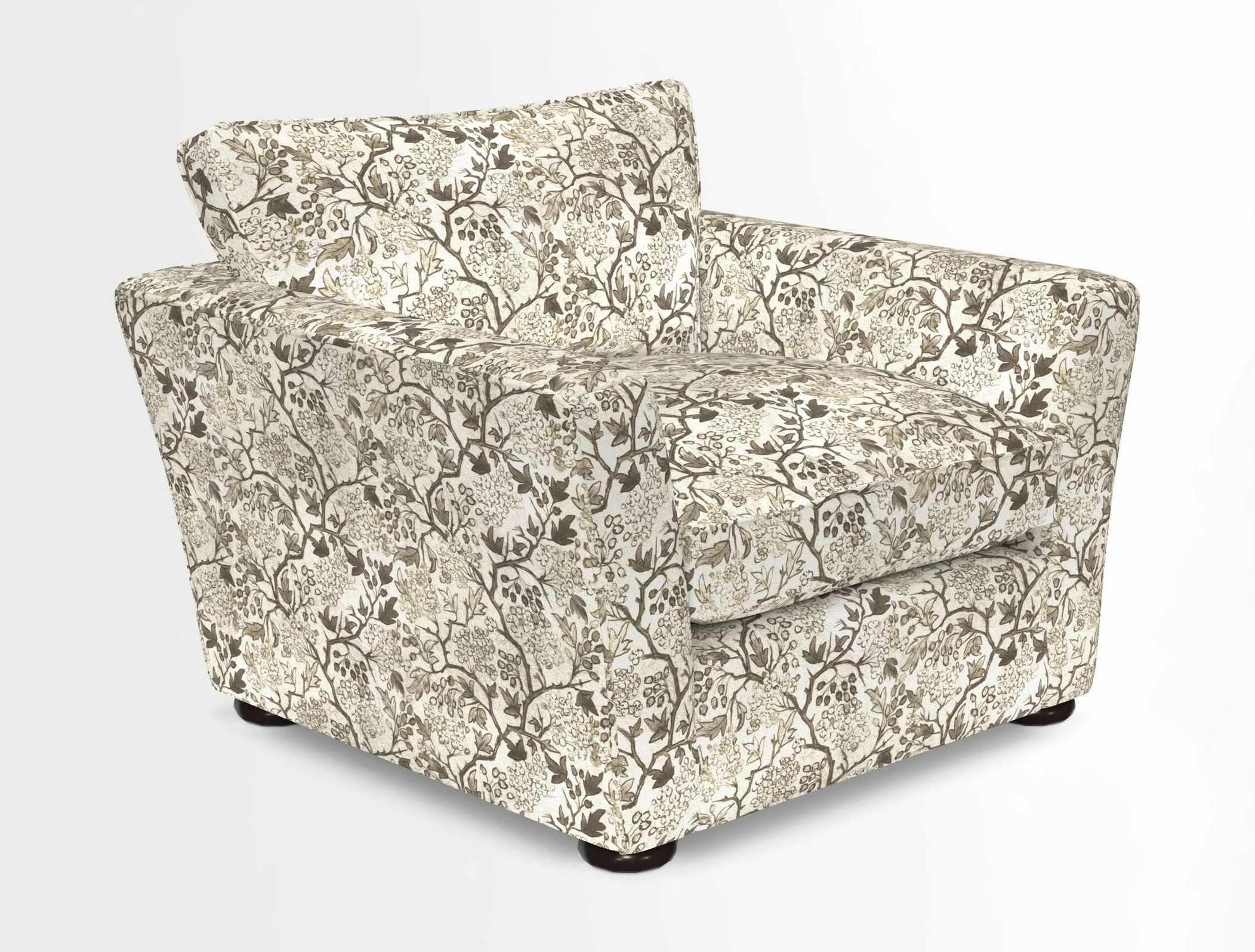 Aldeburgh Chair in Two Tone Plain Biscuit