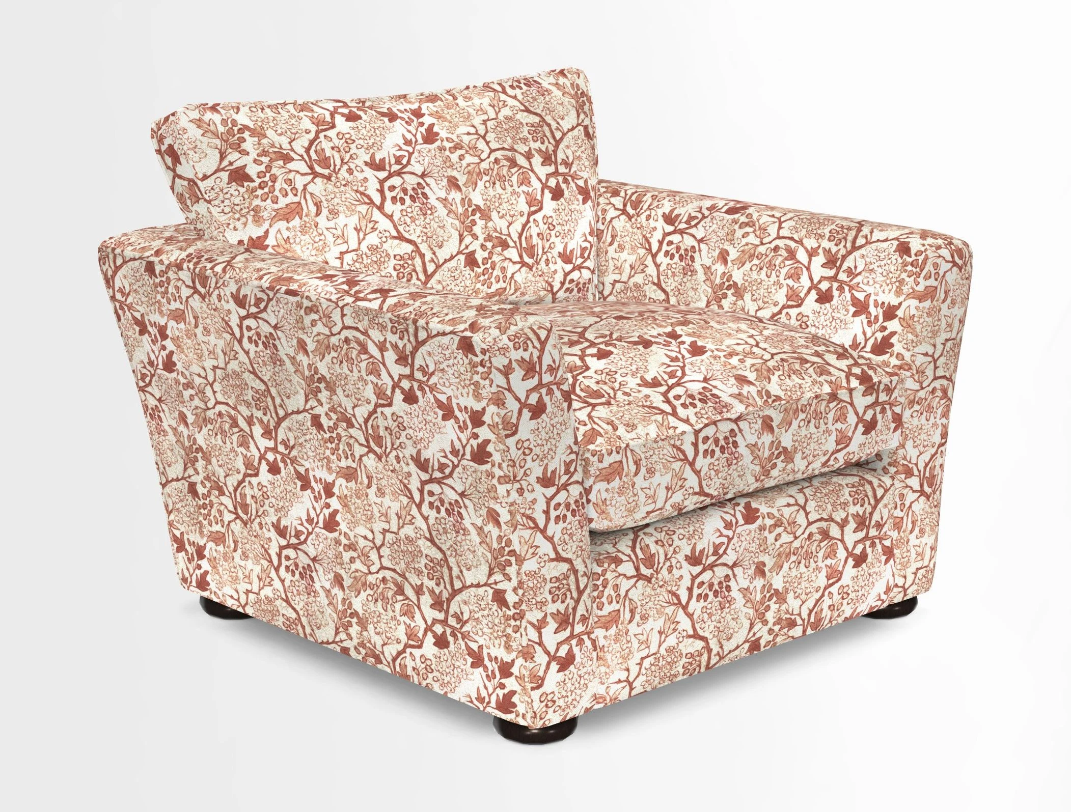 Aldeburgh Chair in Two Tone Plain Biscuit