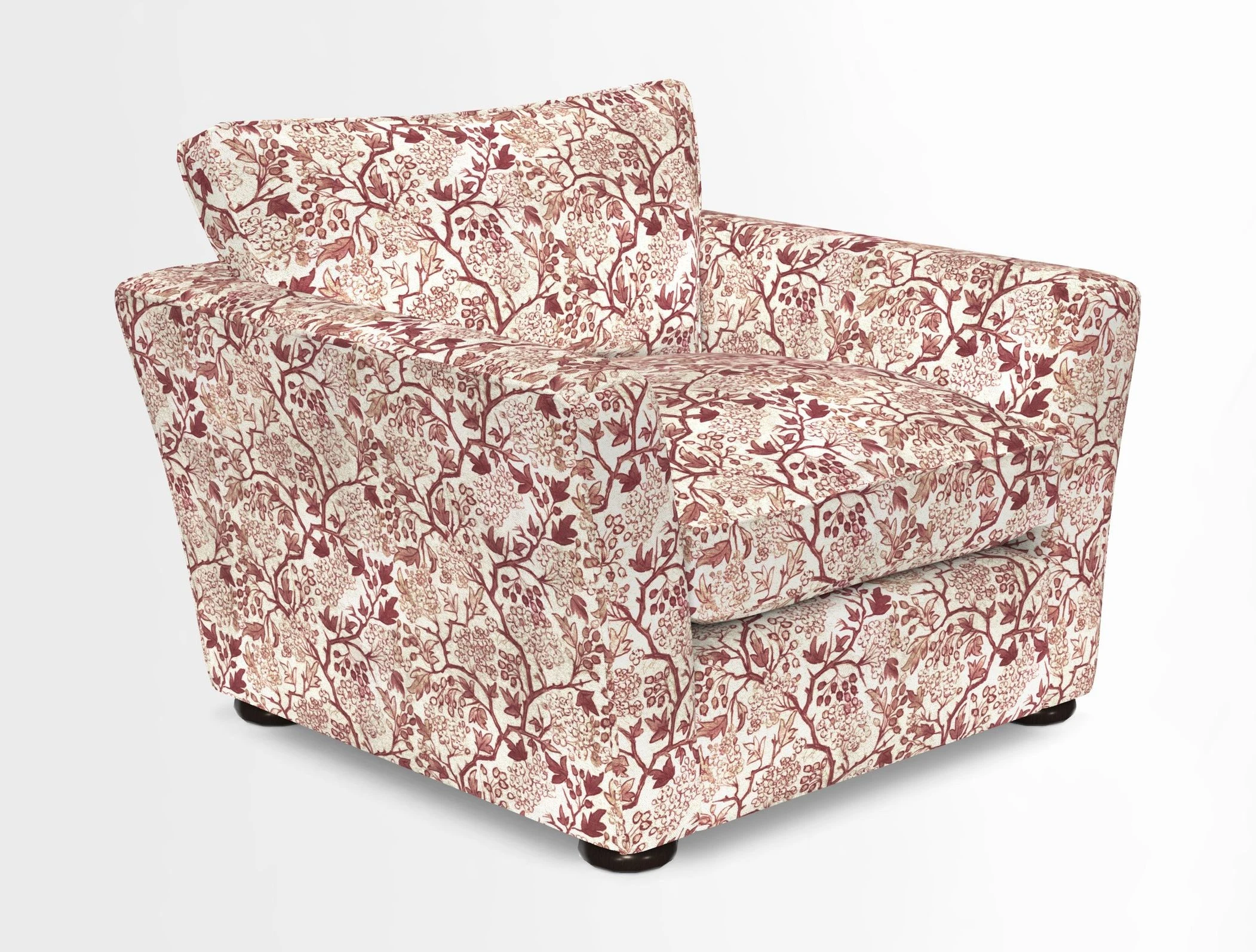 Aldeburgh Chair in Two Tone Plain Biscuit