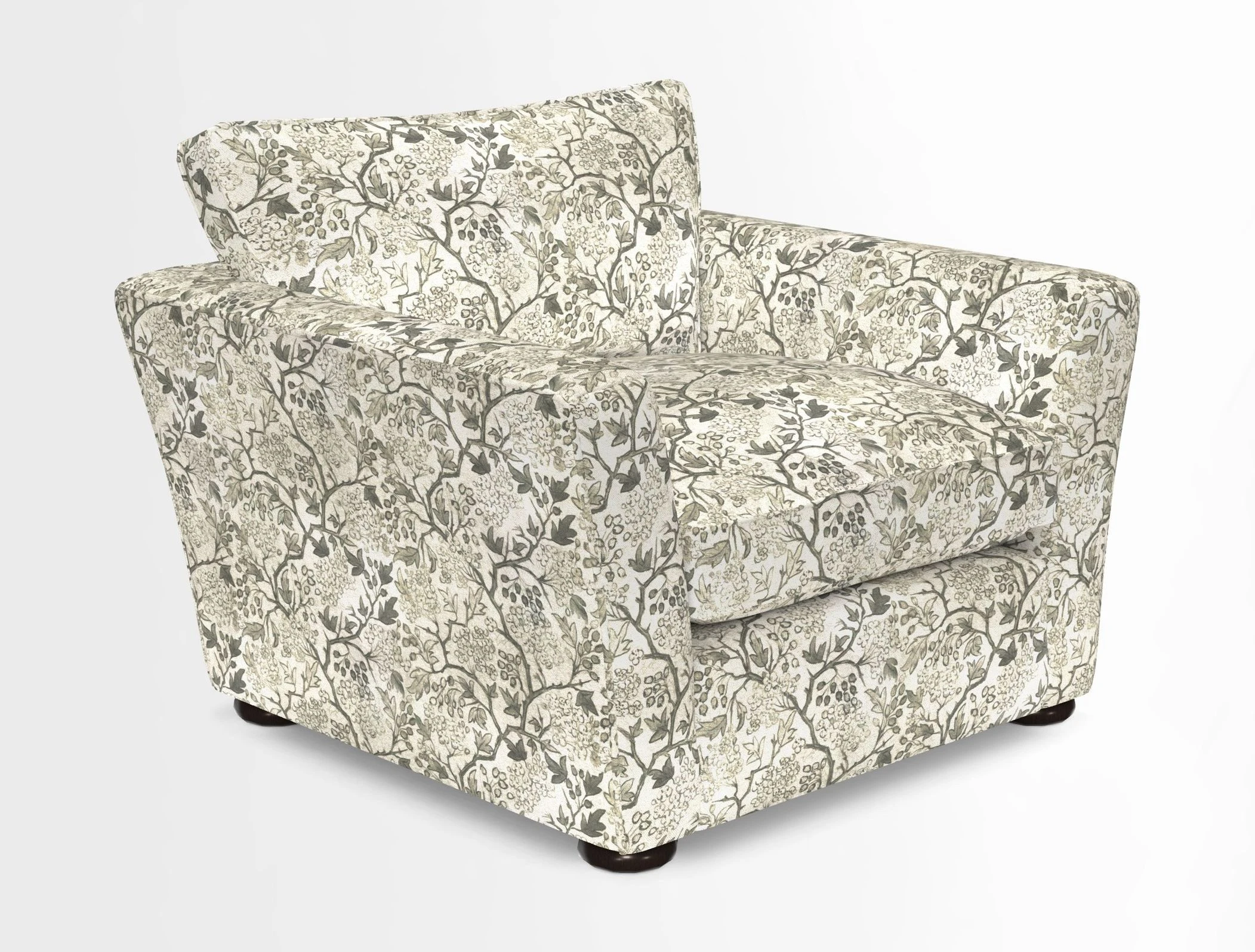 Aldeburgh Chair in Two Tone Plain Biscuit