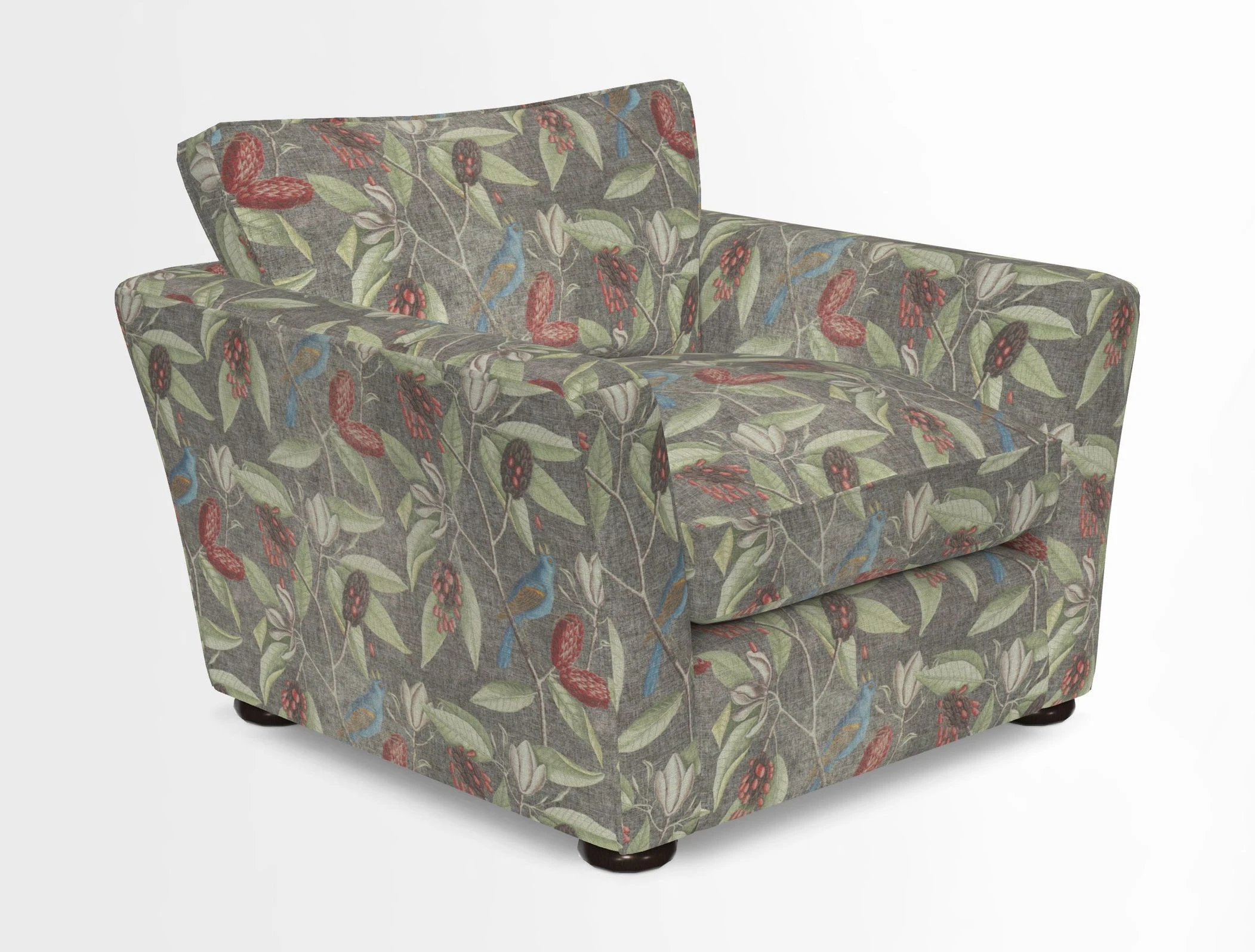 Aldeburgh Chair in Two Tone Plain Biscuit