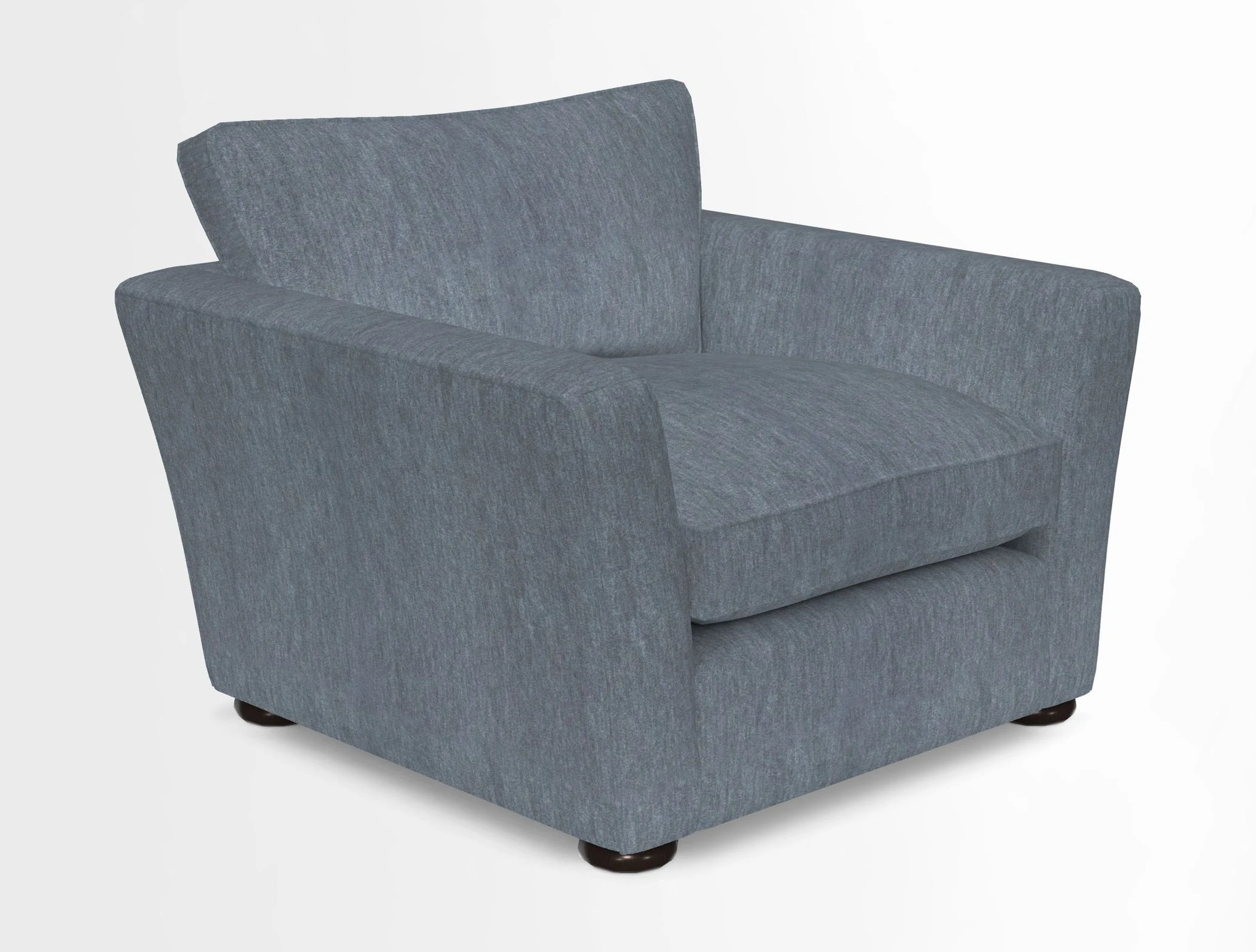 Aldeburgh Chair in Two Tone Plain Biscuit