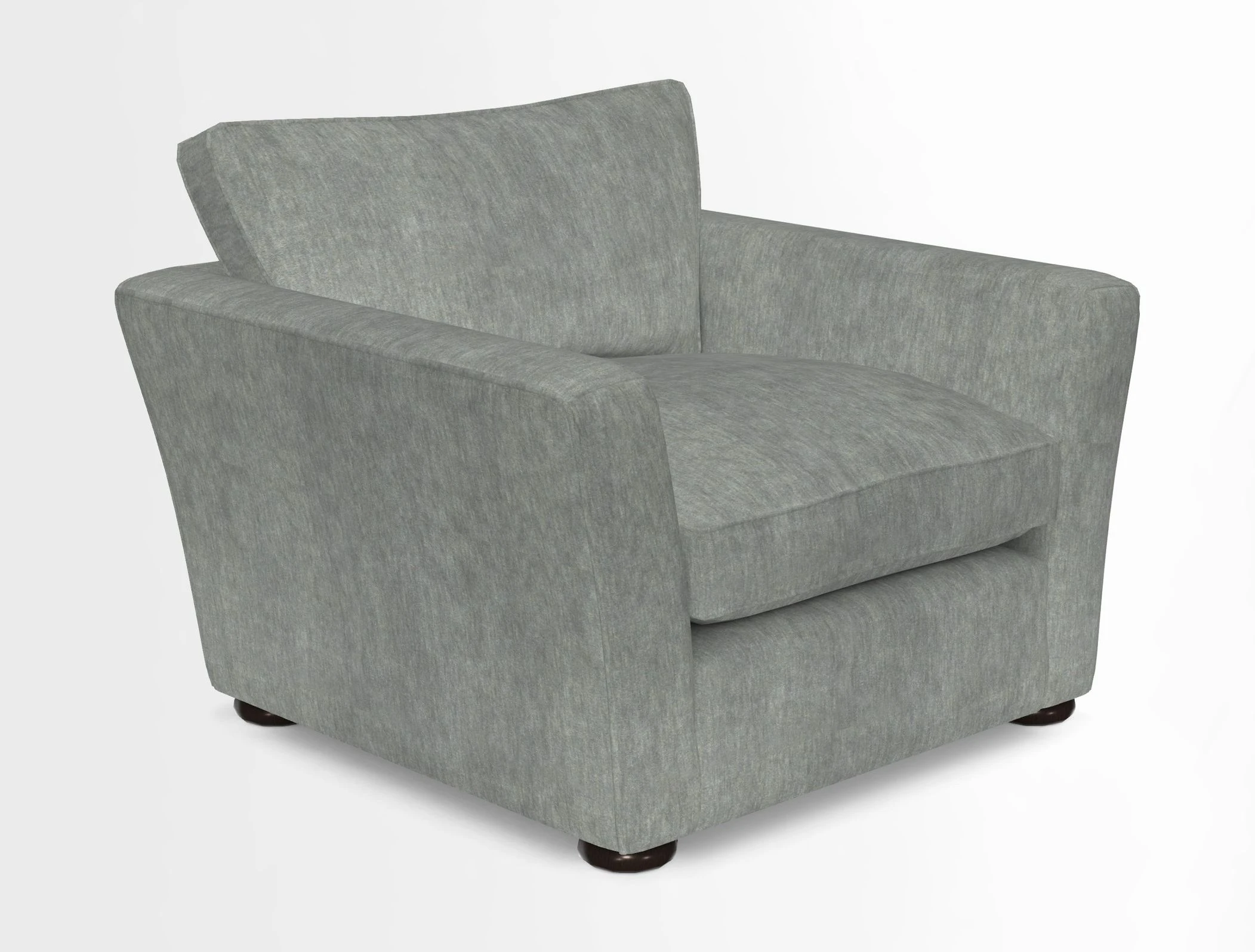 Aldeburgh Chair in Two Tone Plain Biscuit