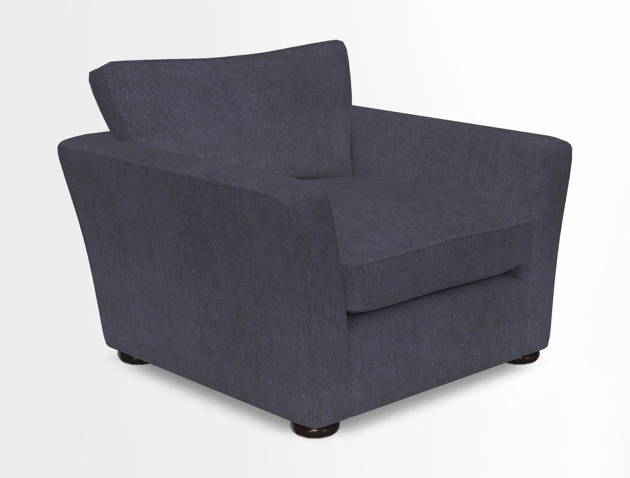 Aldeburgh Chair in Two Tone Plain Biscuit