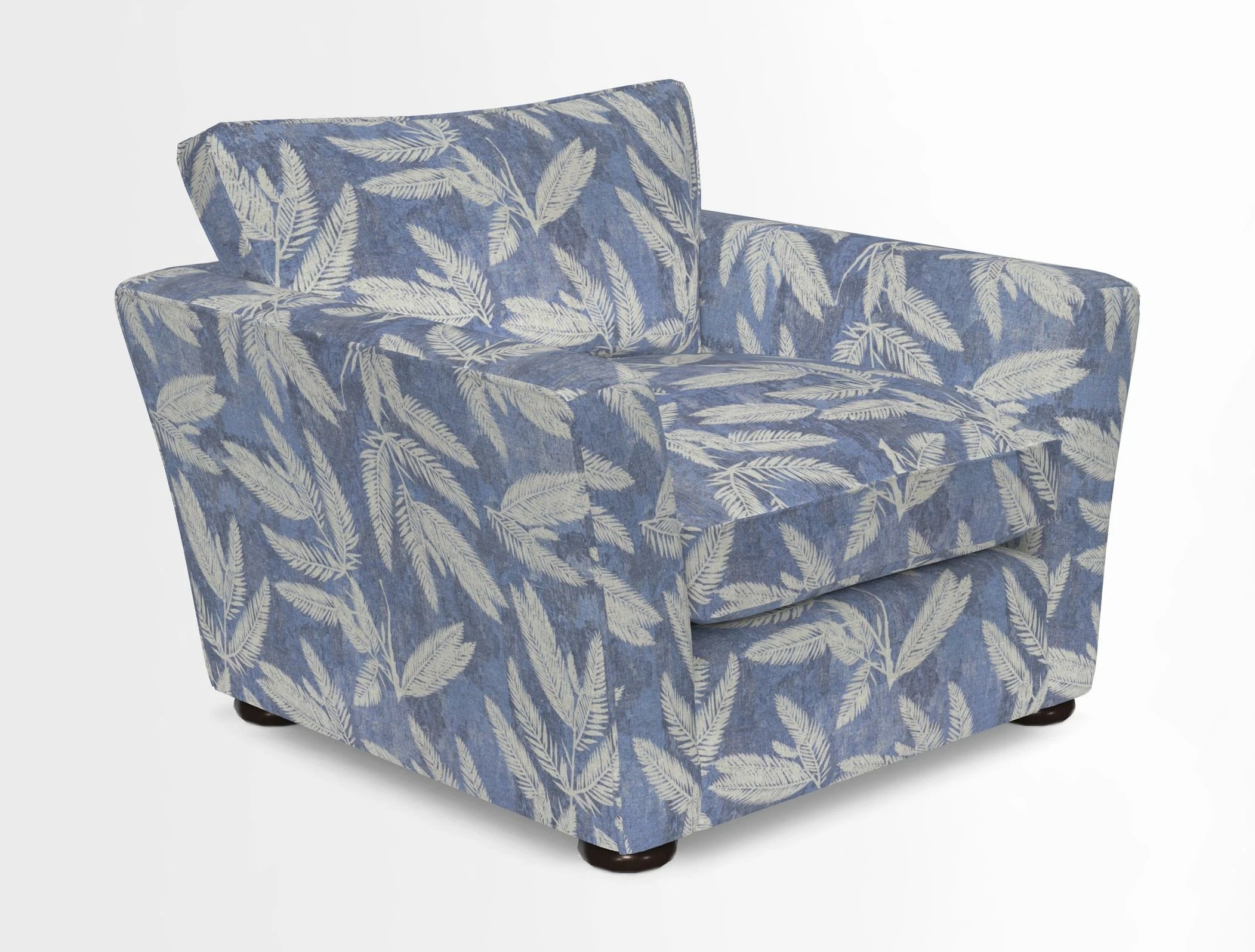 Aldeburgh Chair in Two Tone Plain Biscuit
