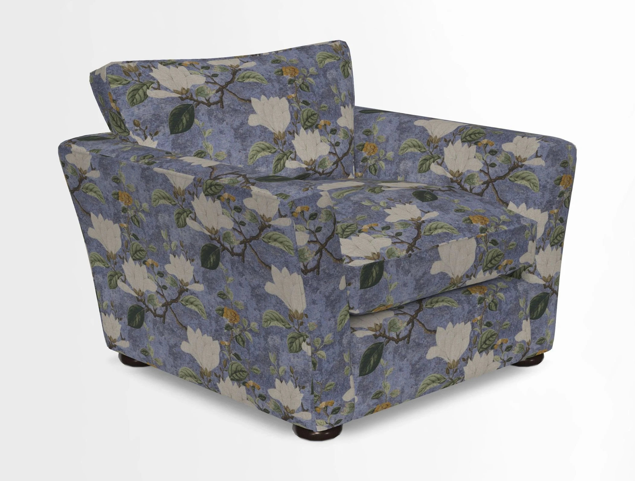 Aldeburgh Chair in Two Tone Plain Biscuit