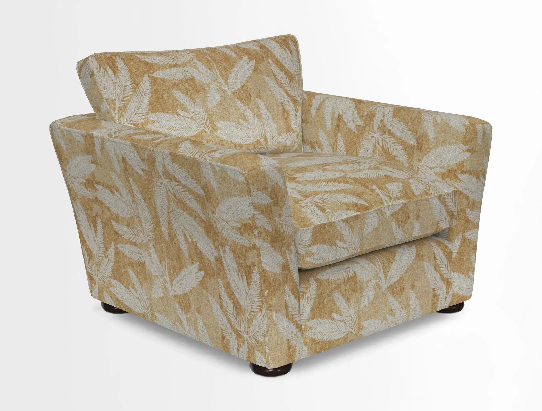 Aldeburgh Chair in Two Tone Plain Biscuit
