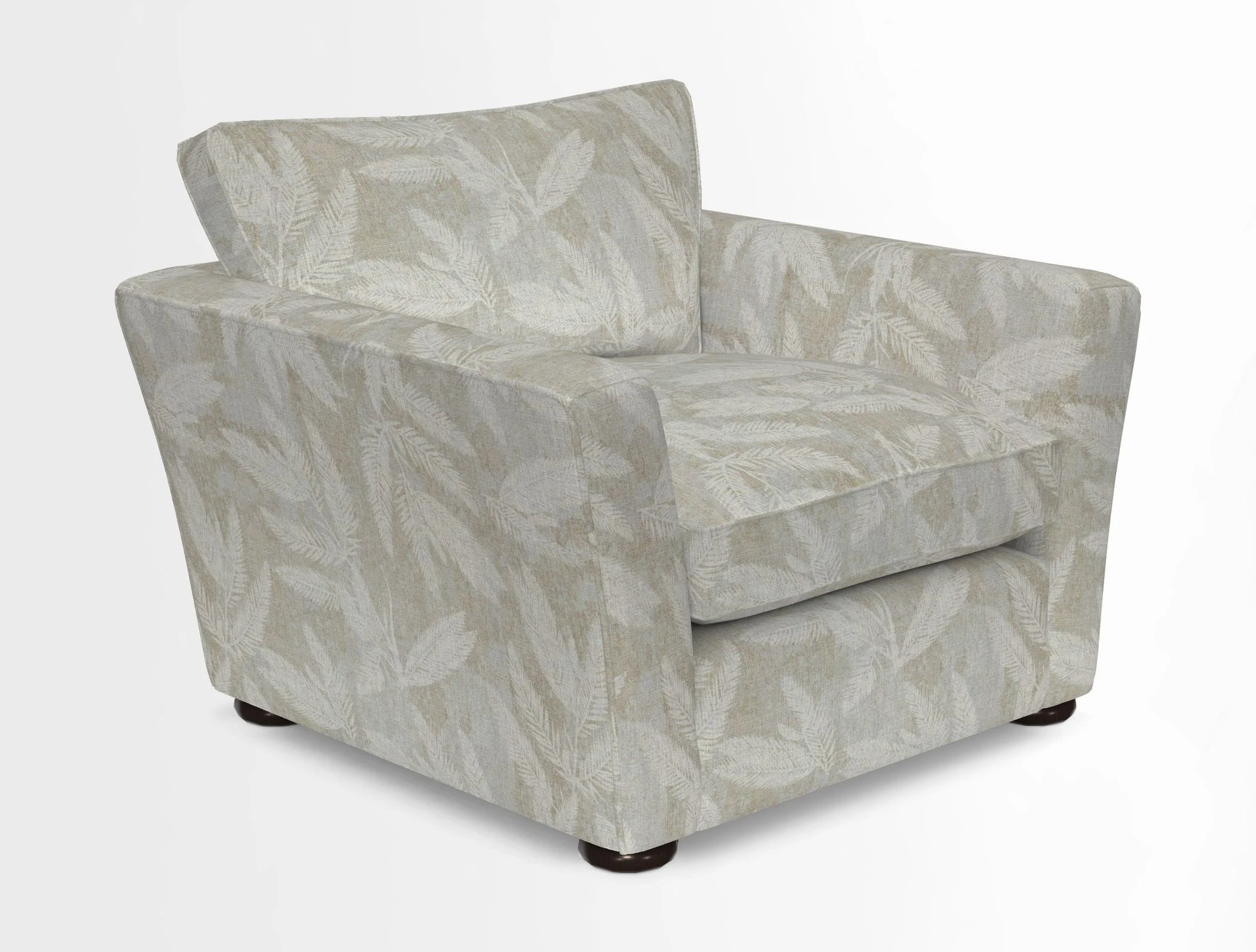 Aldeburgh Chair in Two Tone Plain Biscuit
