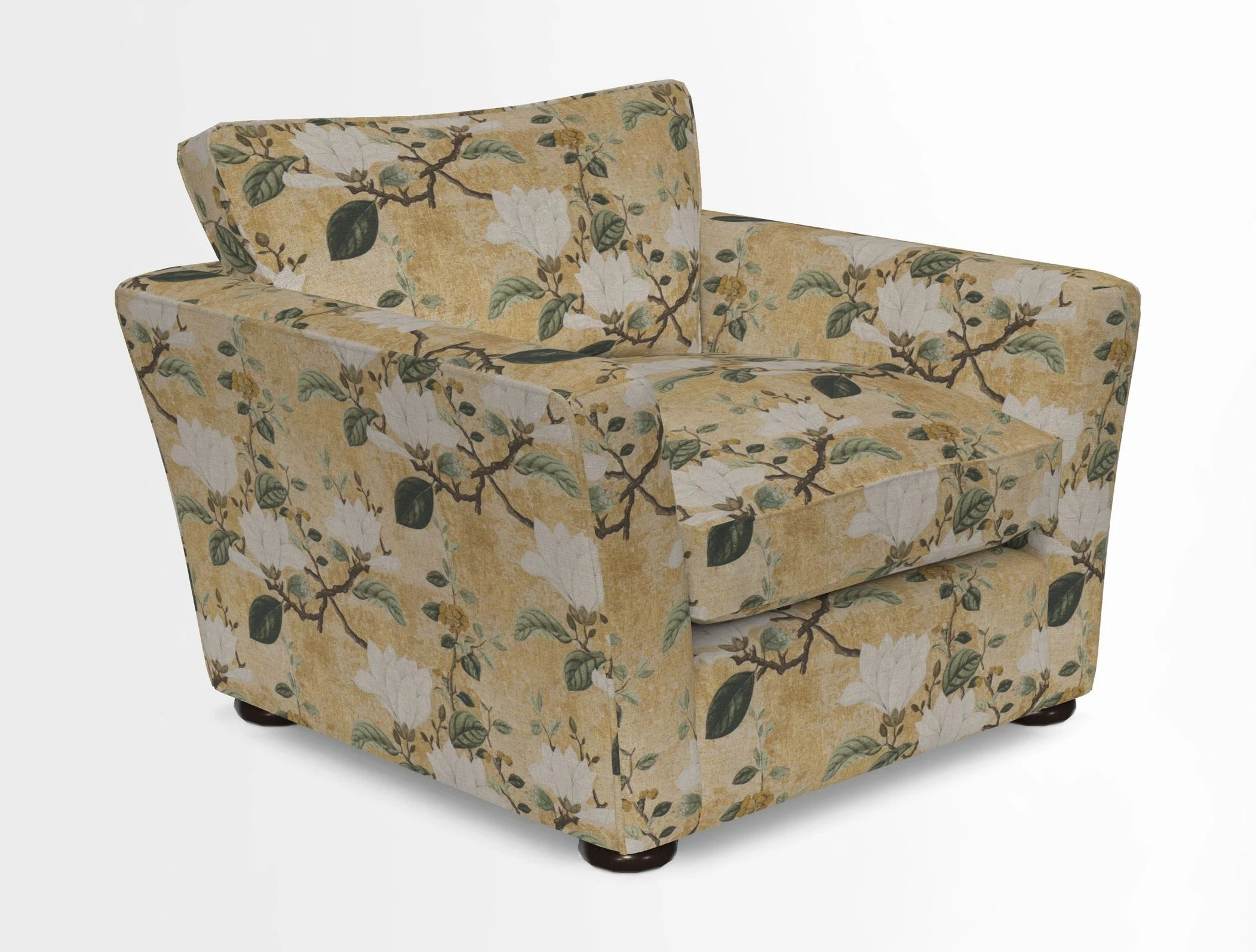 Aldeburgh Chair in Two Tone Plain Biscuit