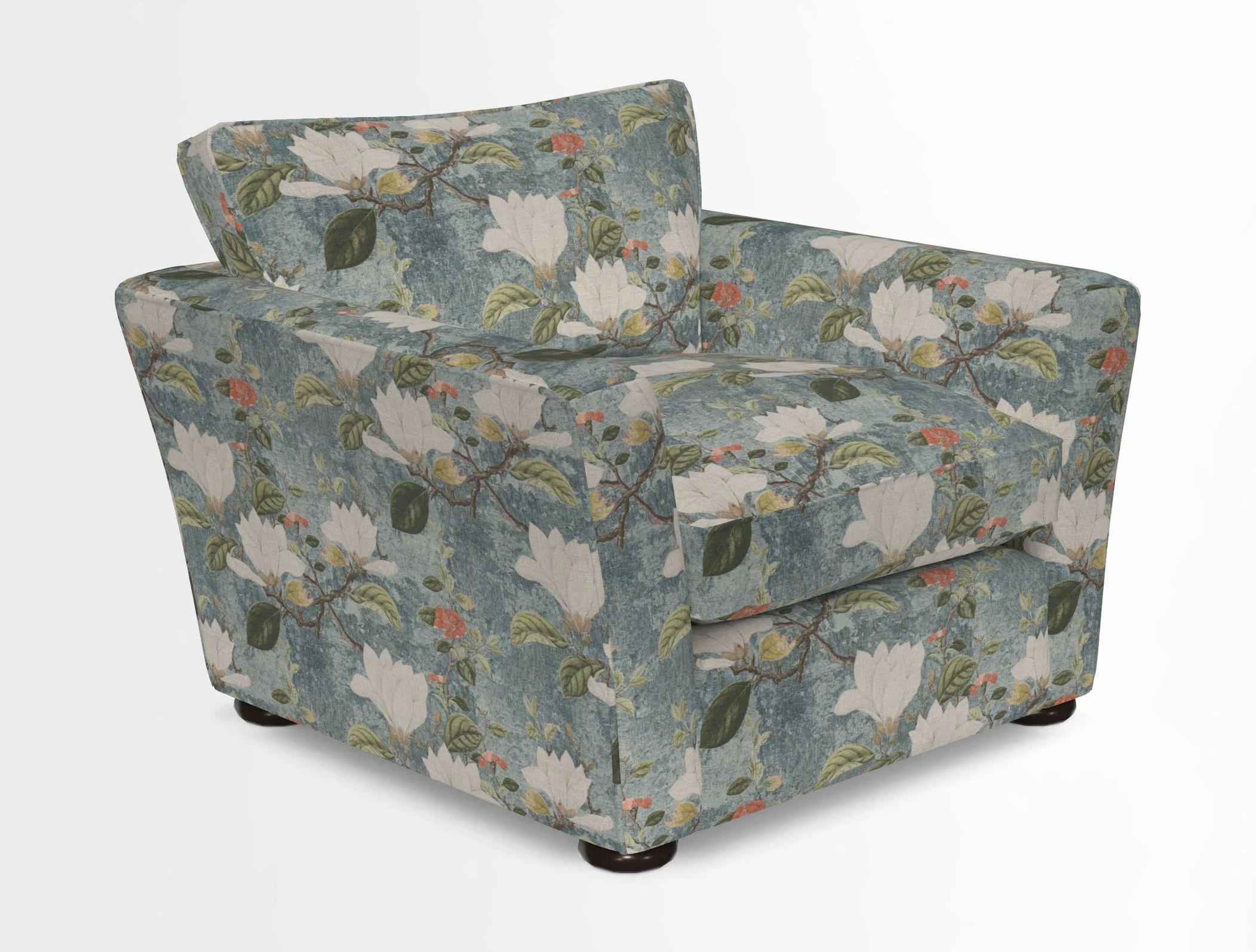 Aldeburgh Chair in Two Tone Plain Biscuit