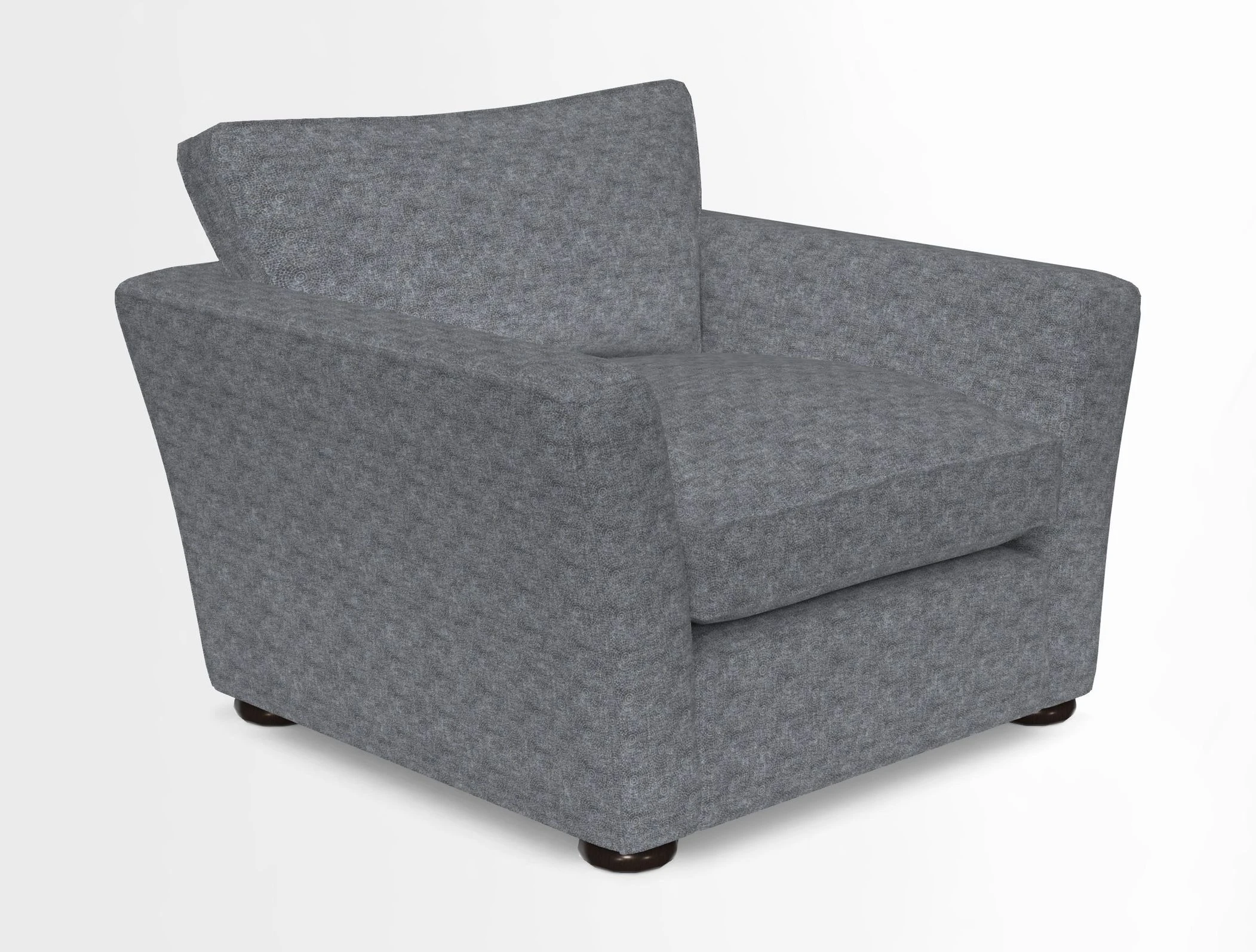 Aldeburgh Chair in Two Tone Plain Biscuit