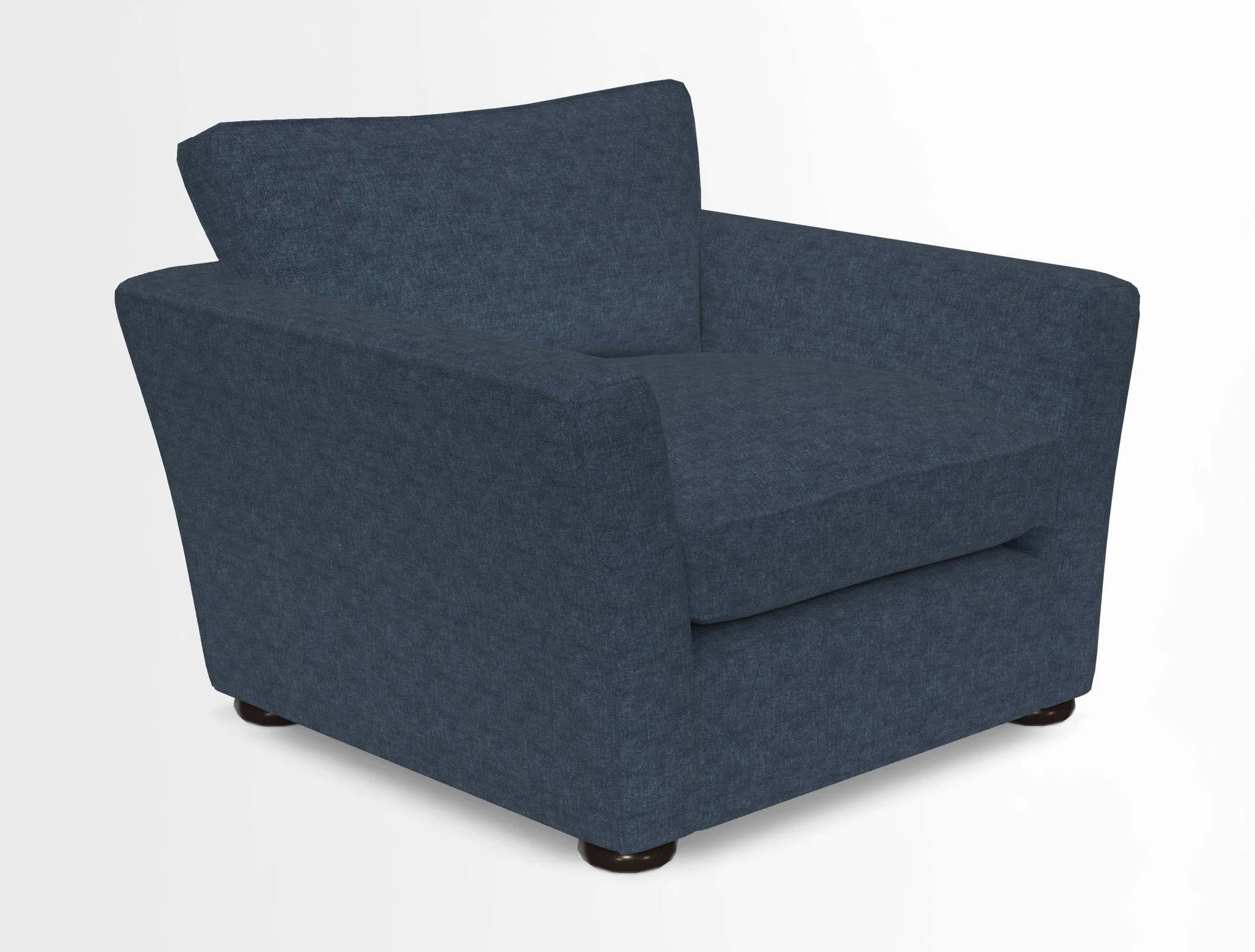 Aldeburgh Chair in Two Tone Plain Biscuit