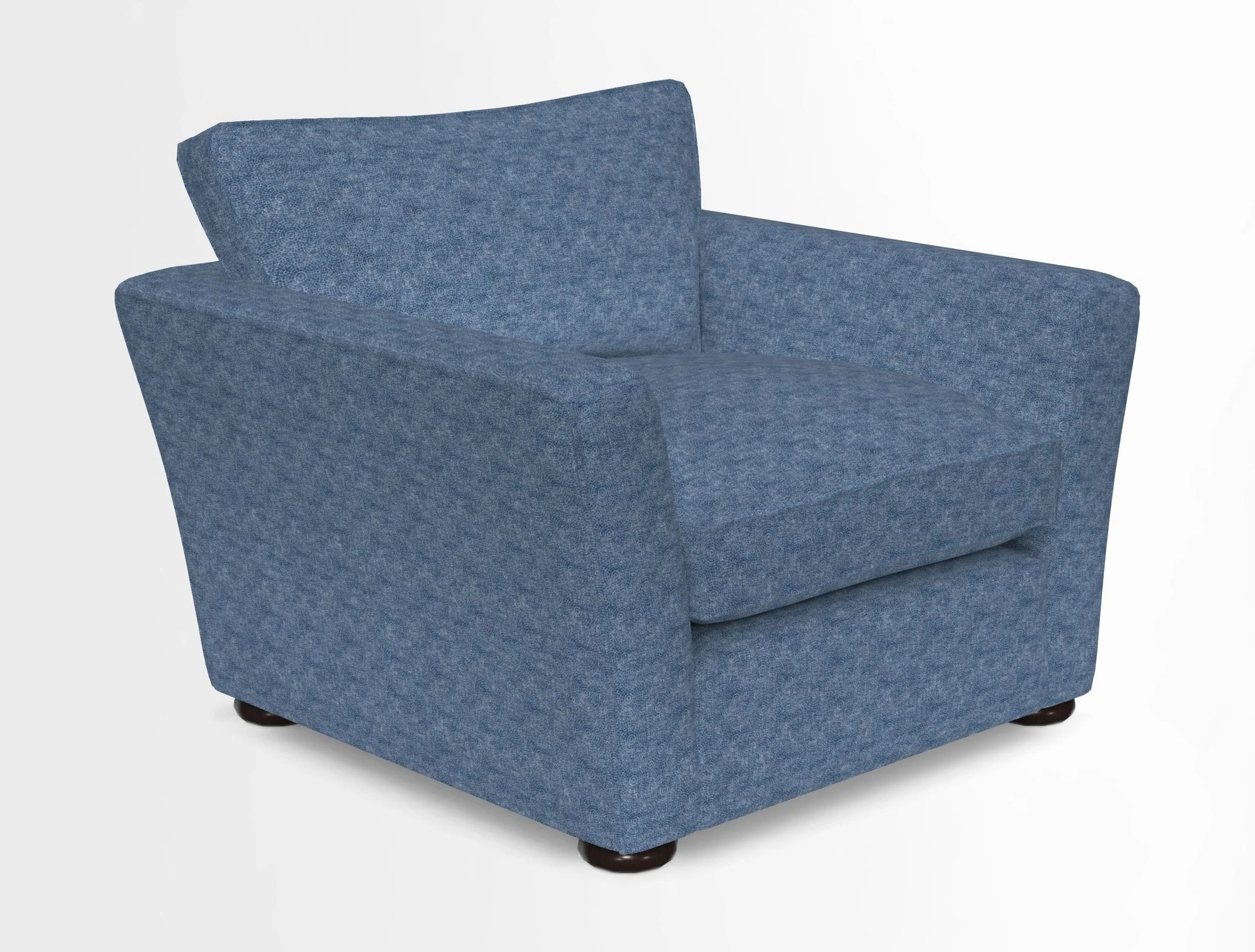 Aldeburgh Chair in Two Tone Plain Biscuit