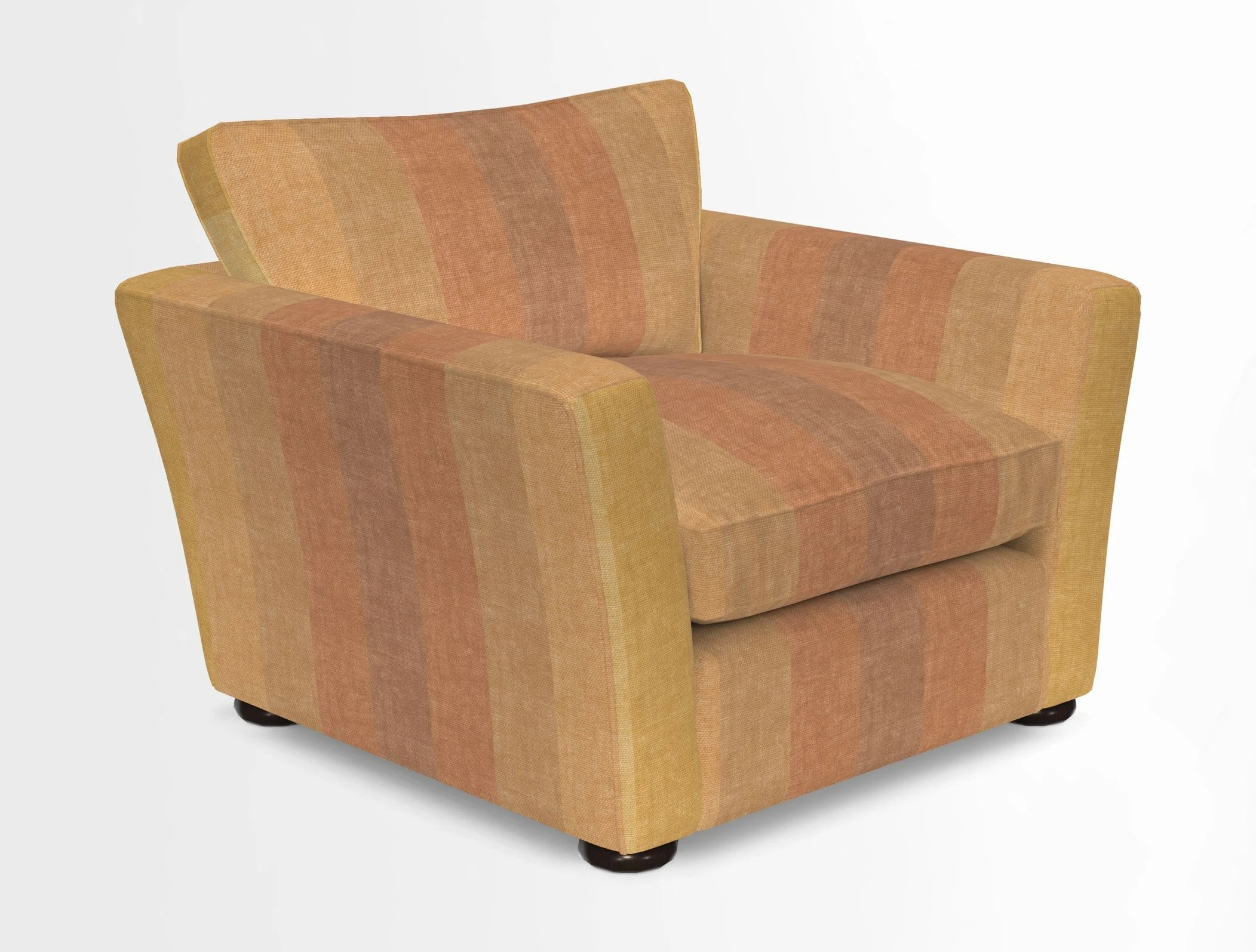 Aldeburgh Chair in Two Tone Plain Biscuit
