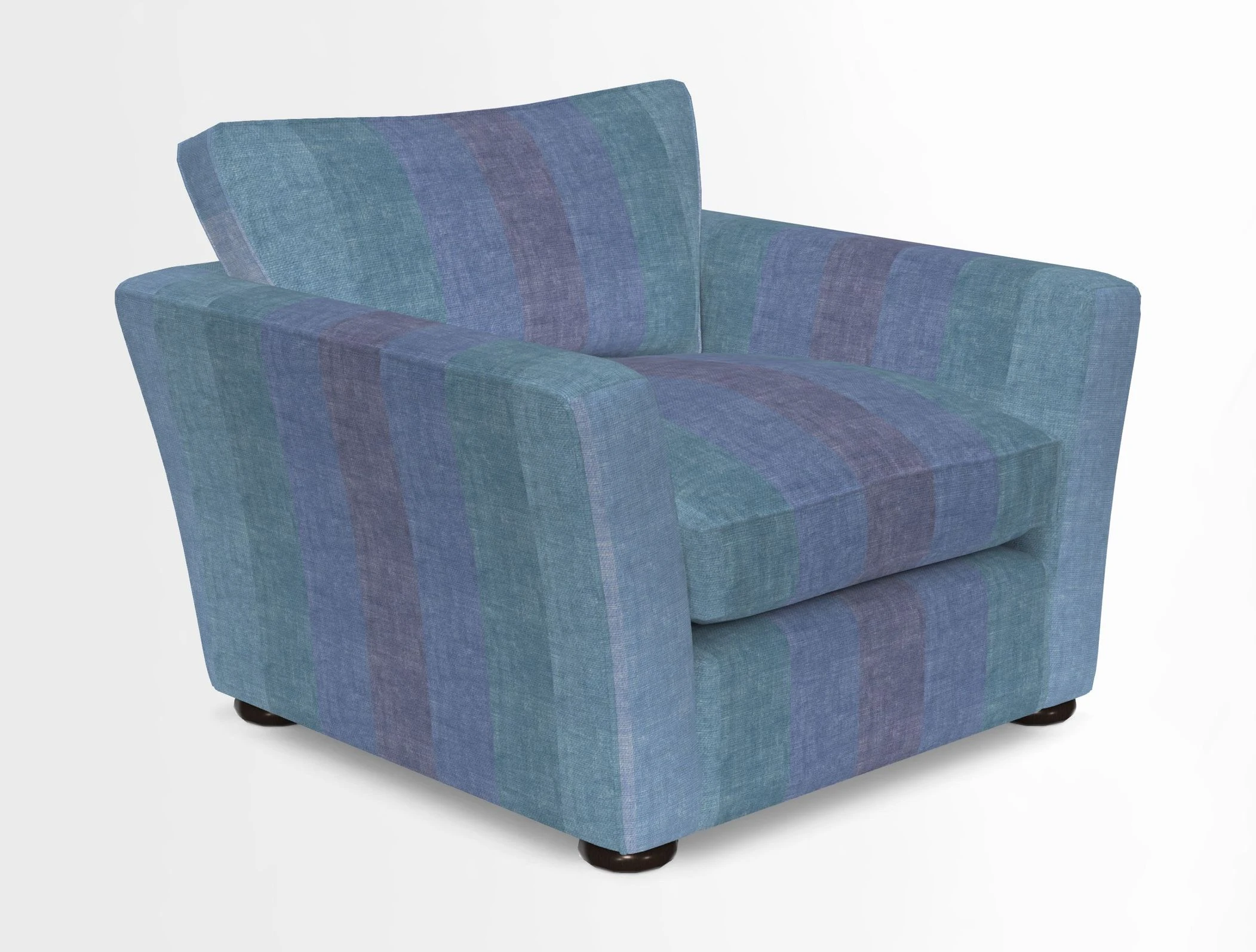 Aldeburgh Chair in Two Tone Plain Biscuit