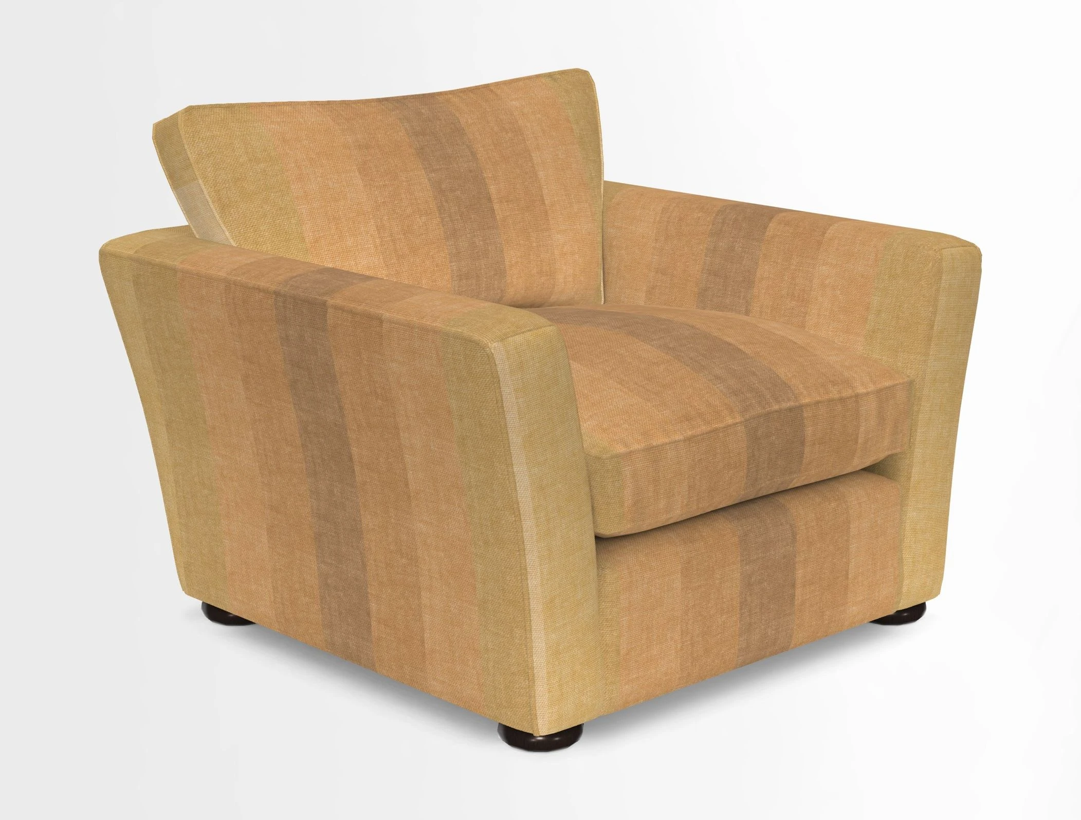 Aldeburgh Chair in Two Tone Plain Biscuit