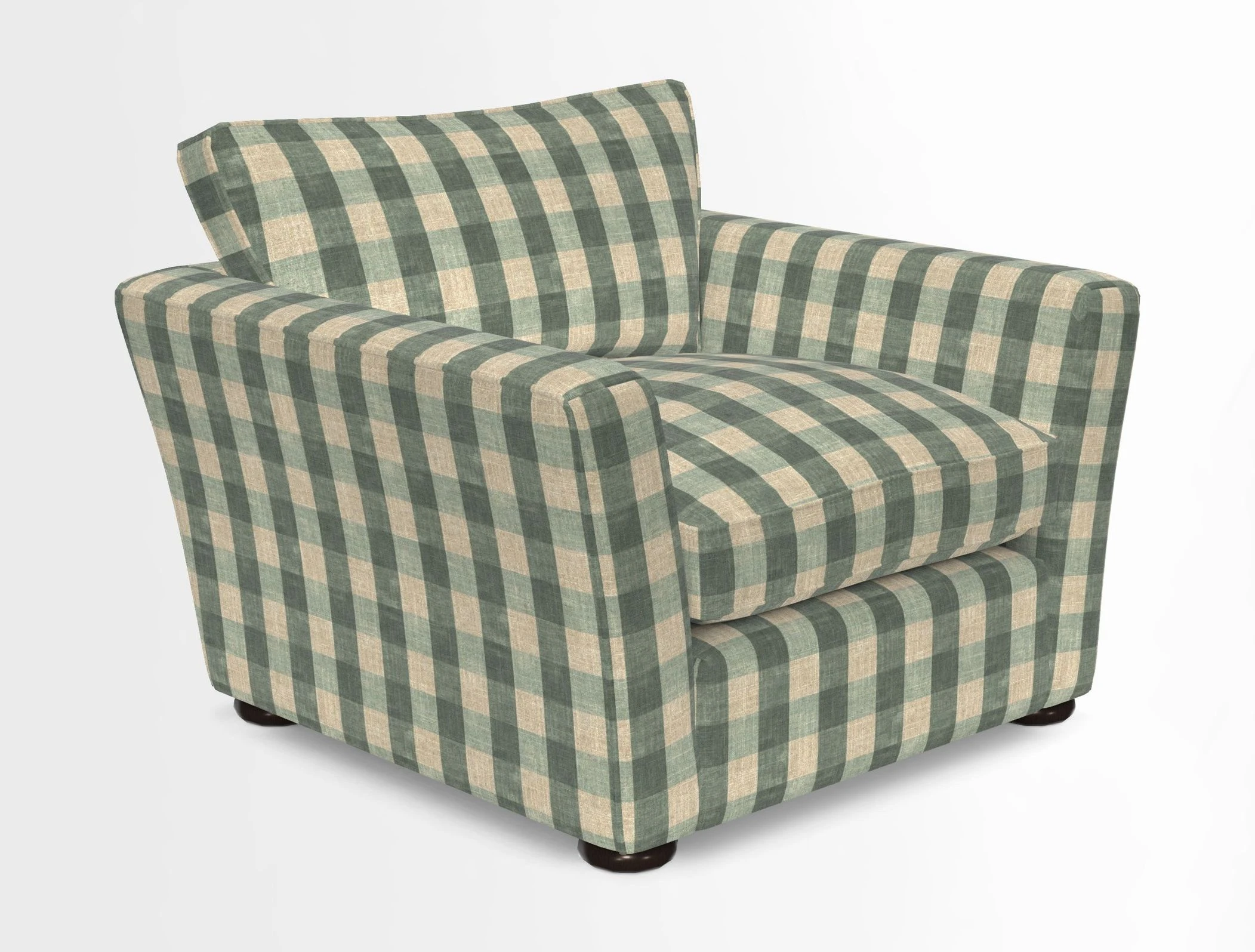 Aldeburgh Chair in Two Tone Plain Biscuit