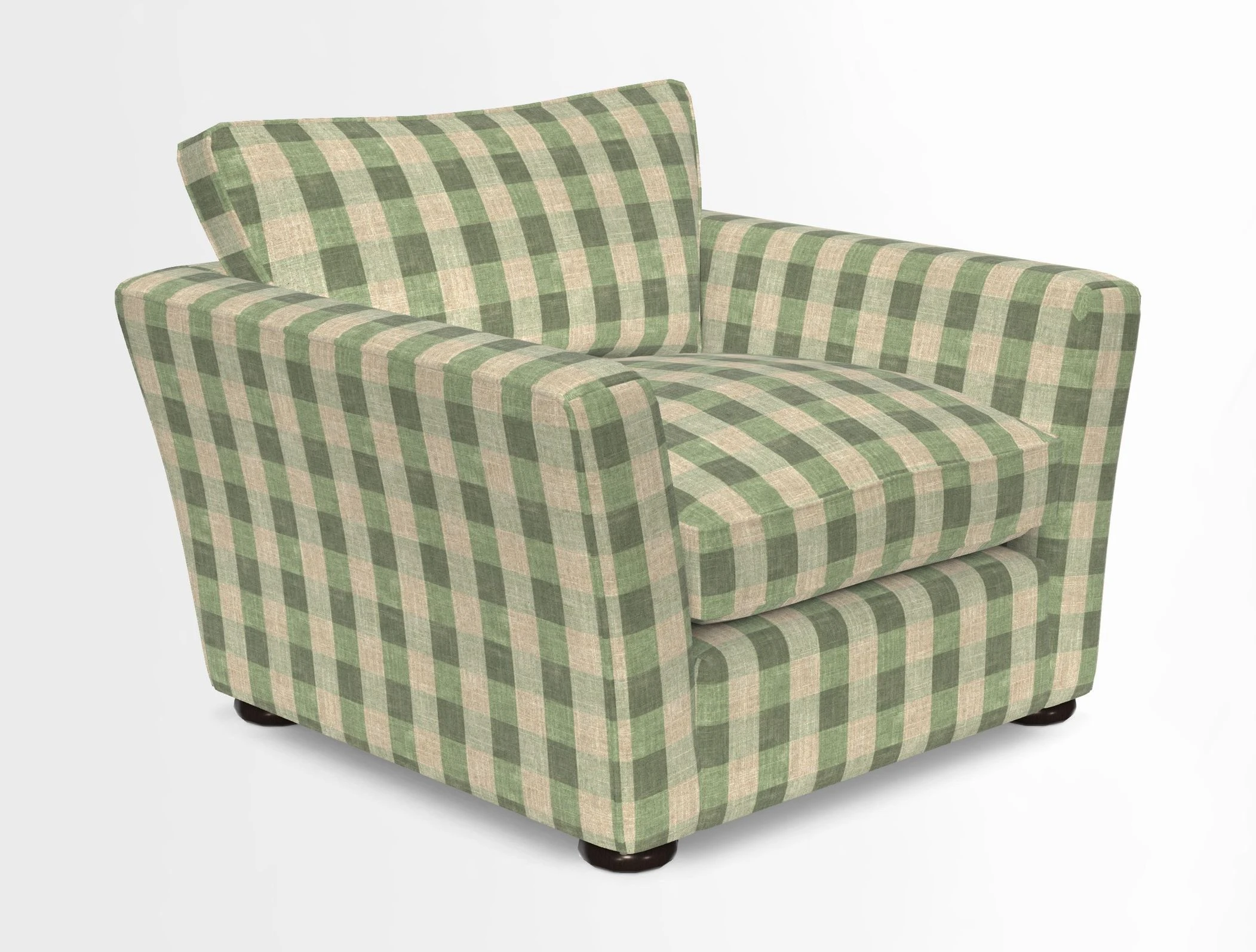 Aldeburgh Chair in Two Tone Plain Biscuit