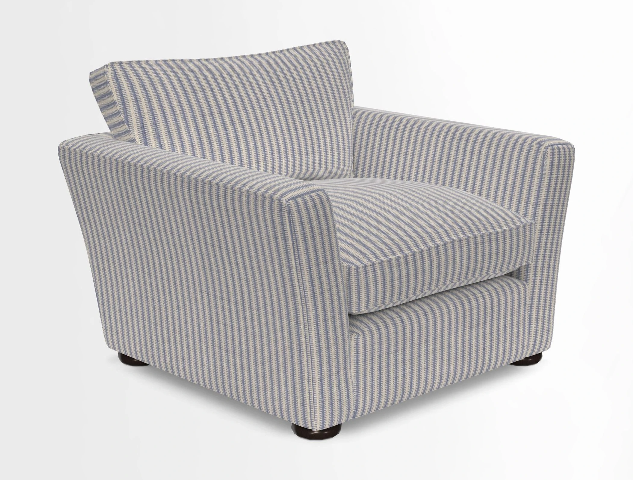 Aldeburgh Chair in Two Tone Plain Biscuit