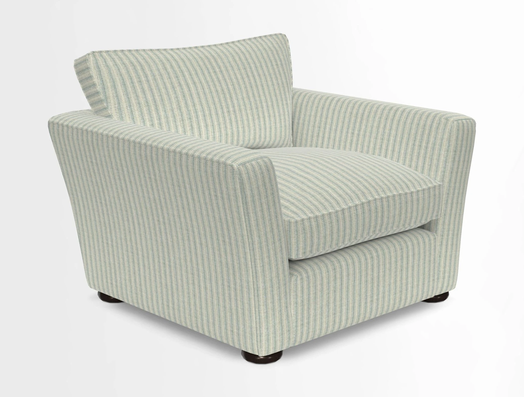 Aldeburgh Chair in Two Tone Plain Biscuit