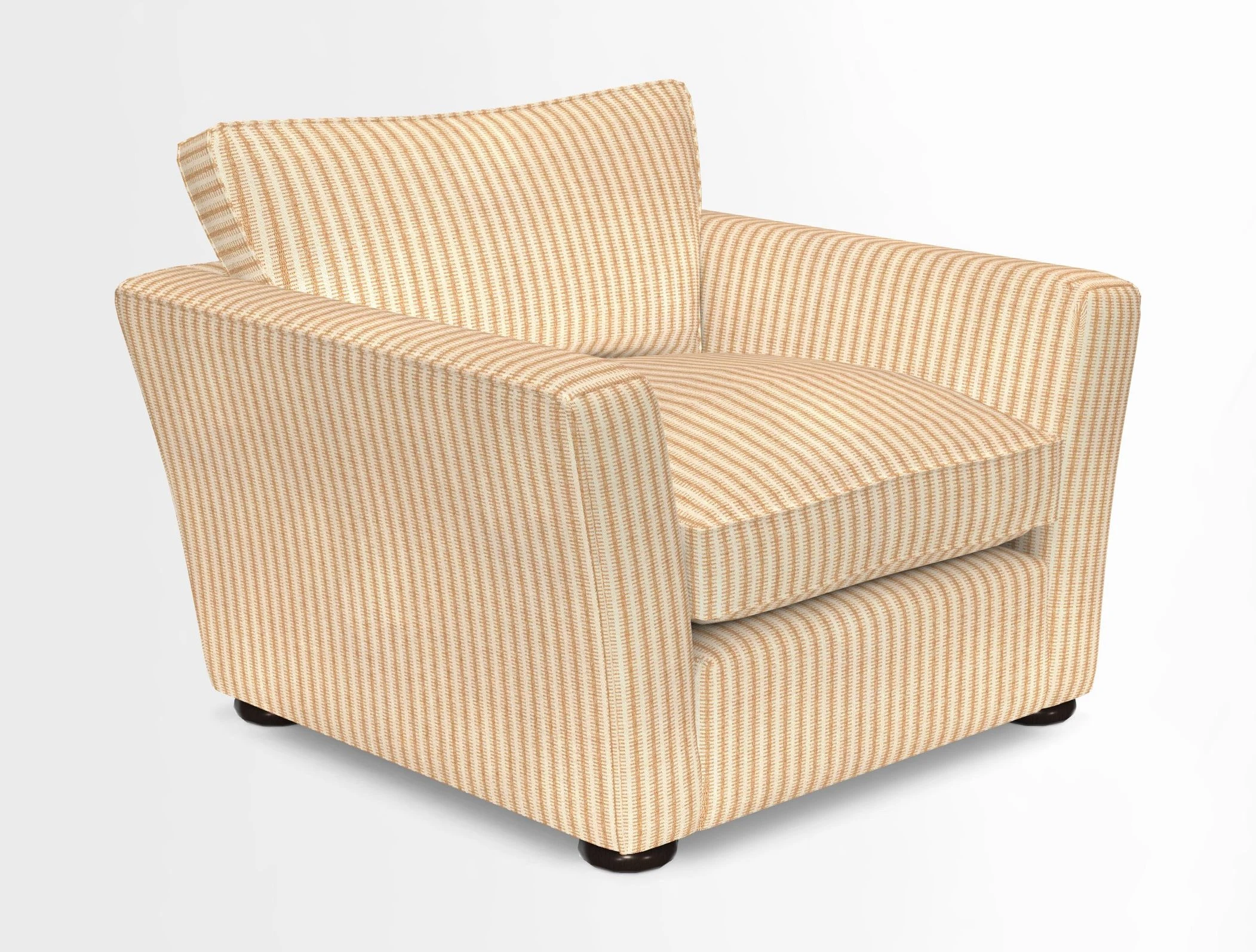 Aldeburgh Chair in Two Tone Plain Biscuit