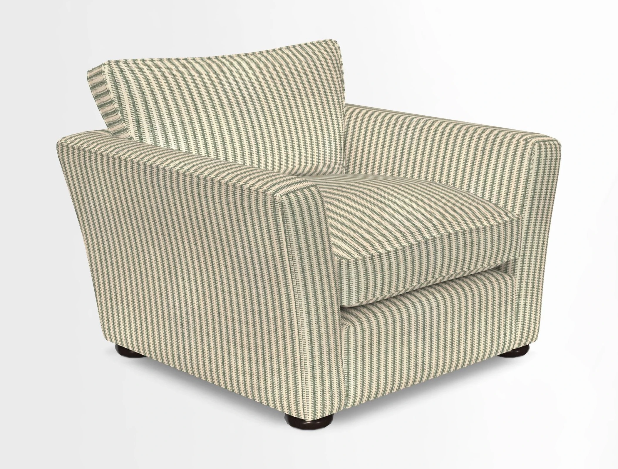 Aldeburgh Chair in Two Tone Plain Biscuit