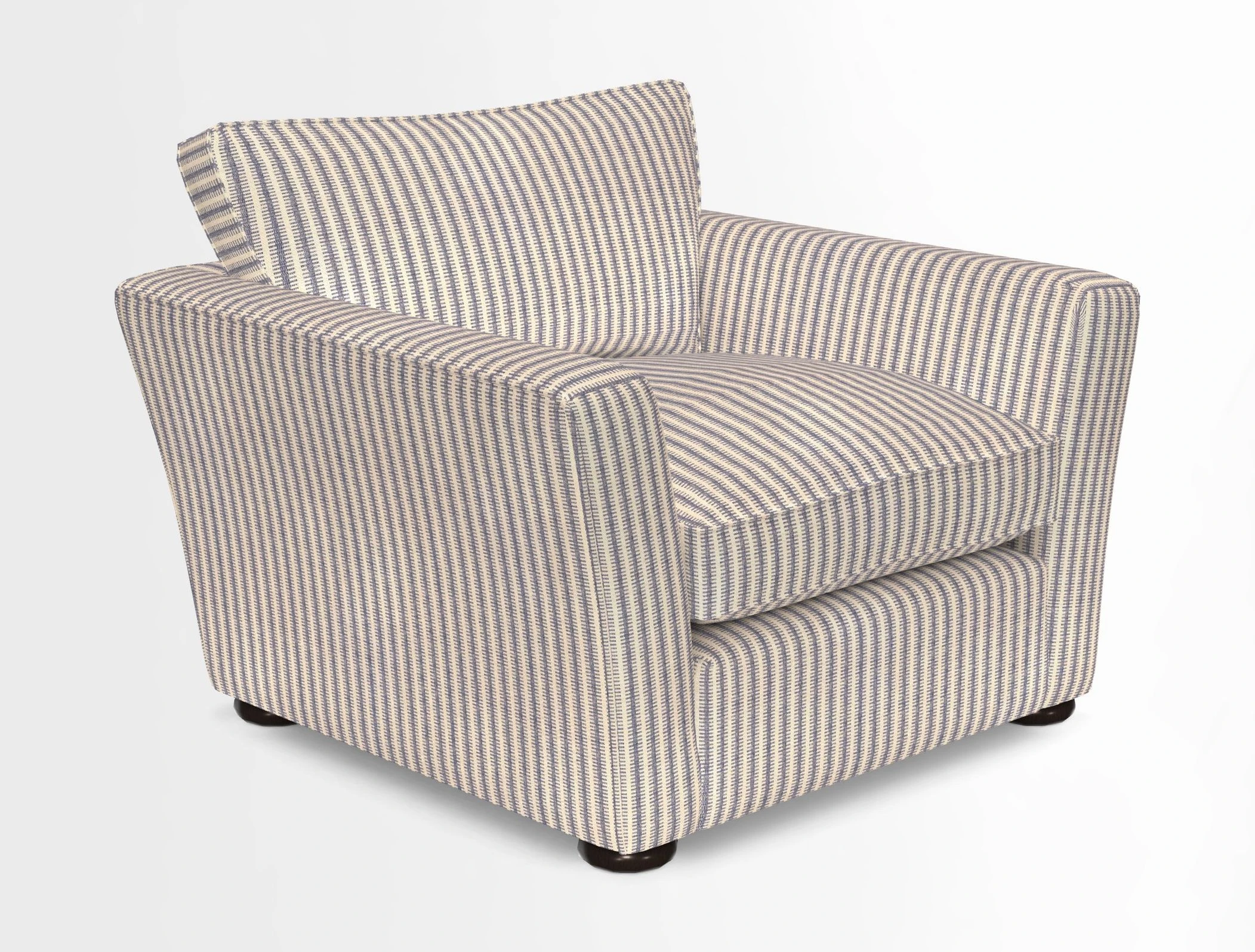 Aldeburgh Chair in Two Tone Plain Biscuit