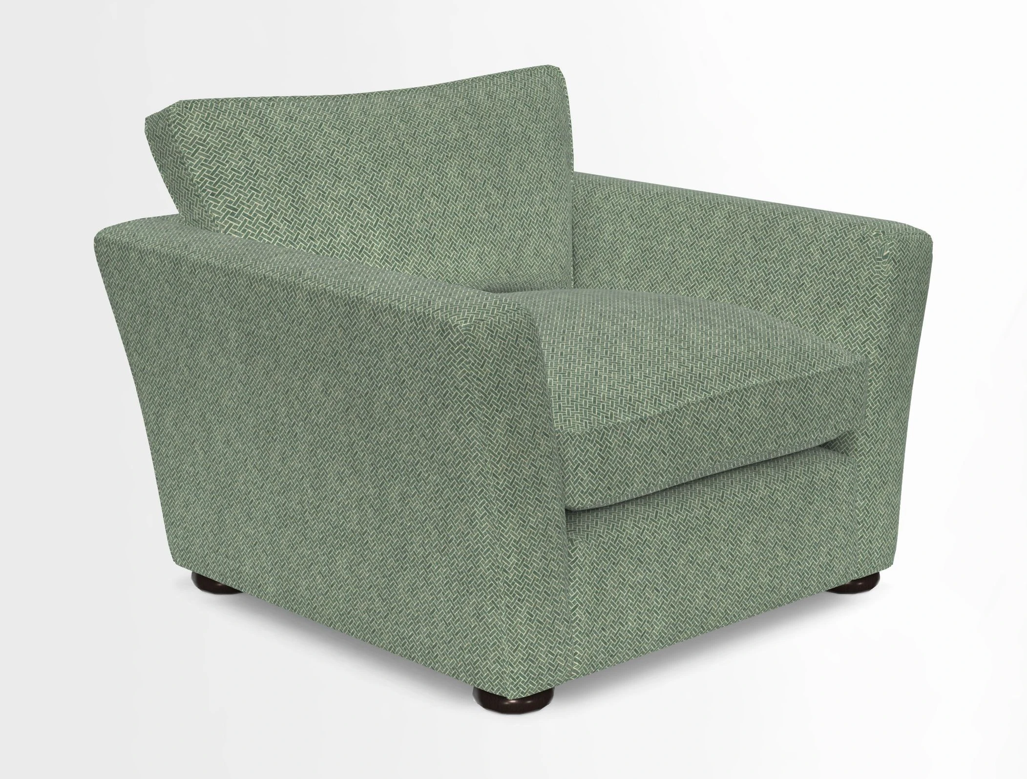 Aldeburgh Chair in Two Tone Plain Biscuit