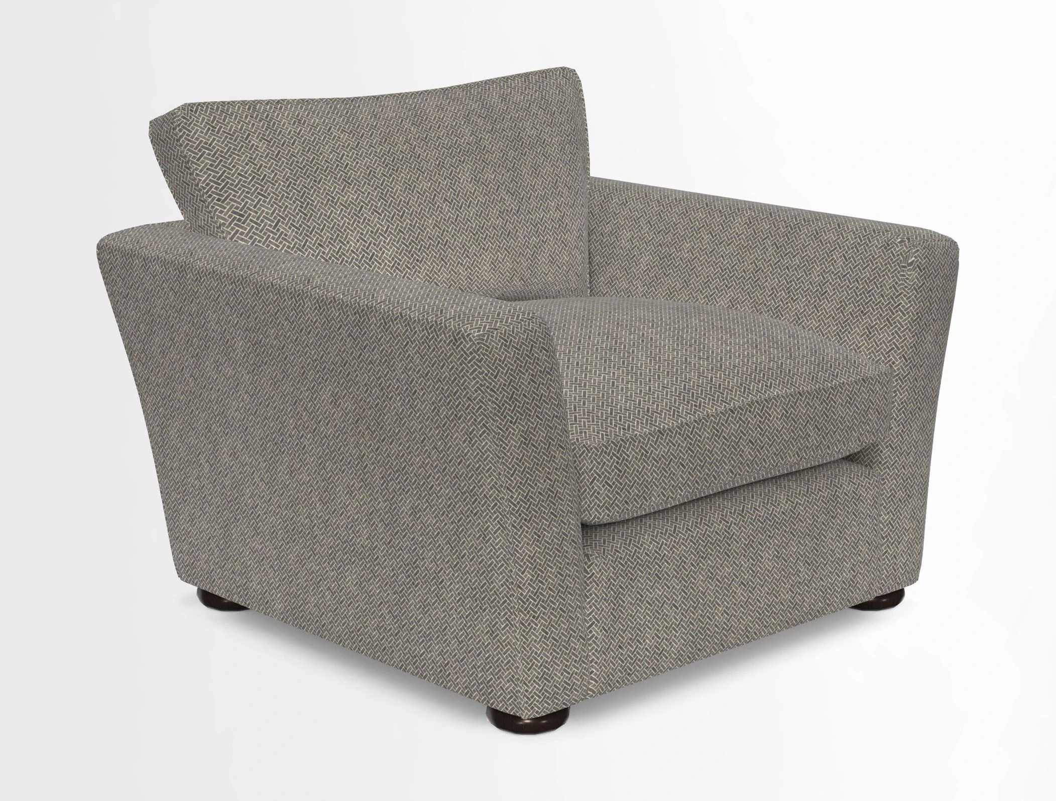 Aldeburgh Chair in Two Tone Plain Biscuit