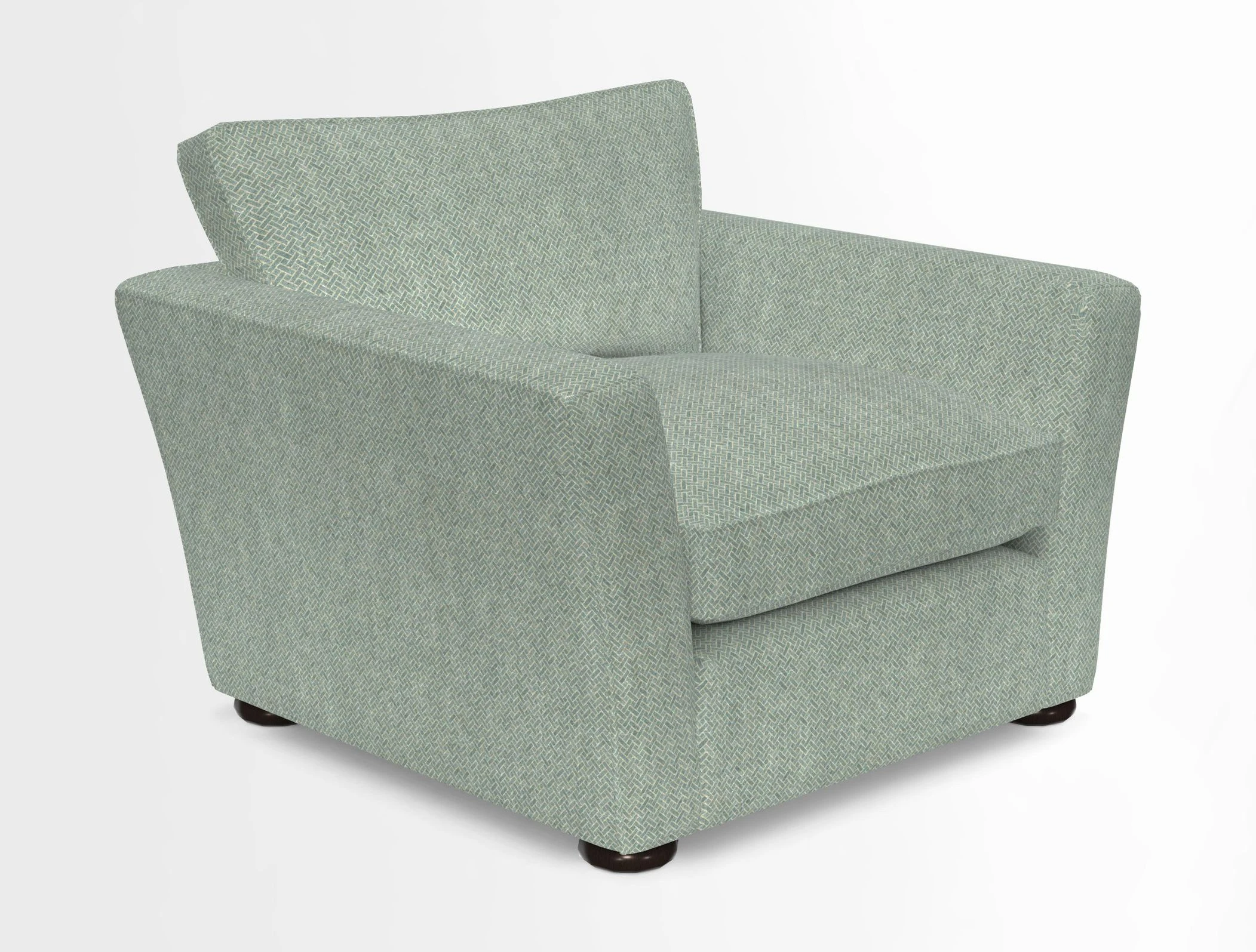 Aldeburgh Chair in Two Tone Plain Biscuit
