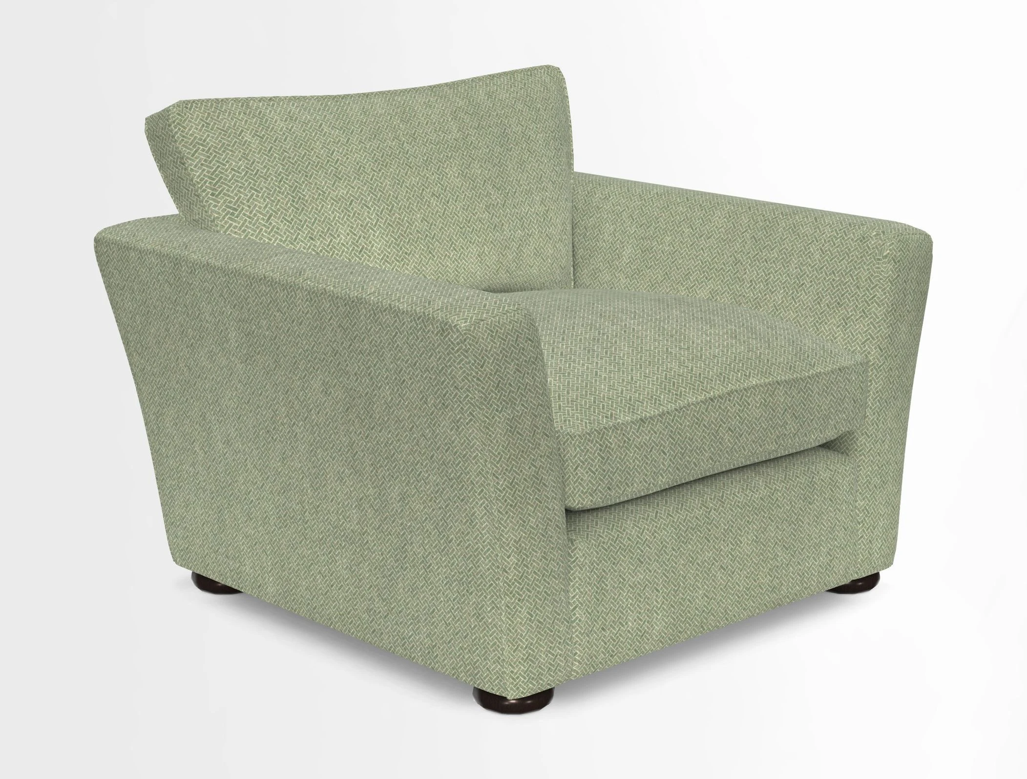 Aldeburgh Chair in Two Tone Plain Biscuit