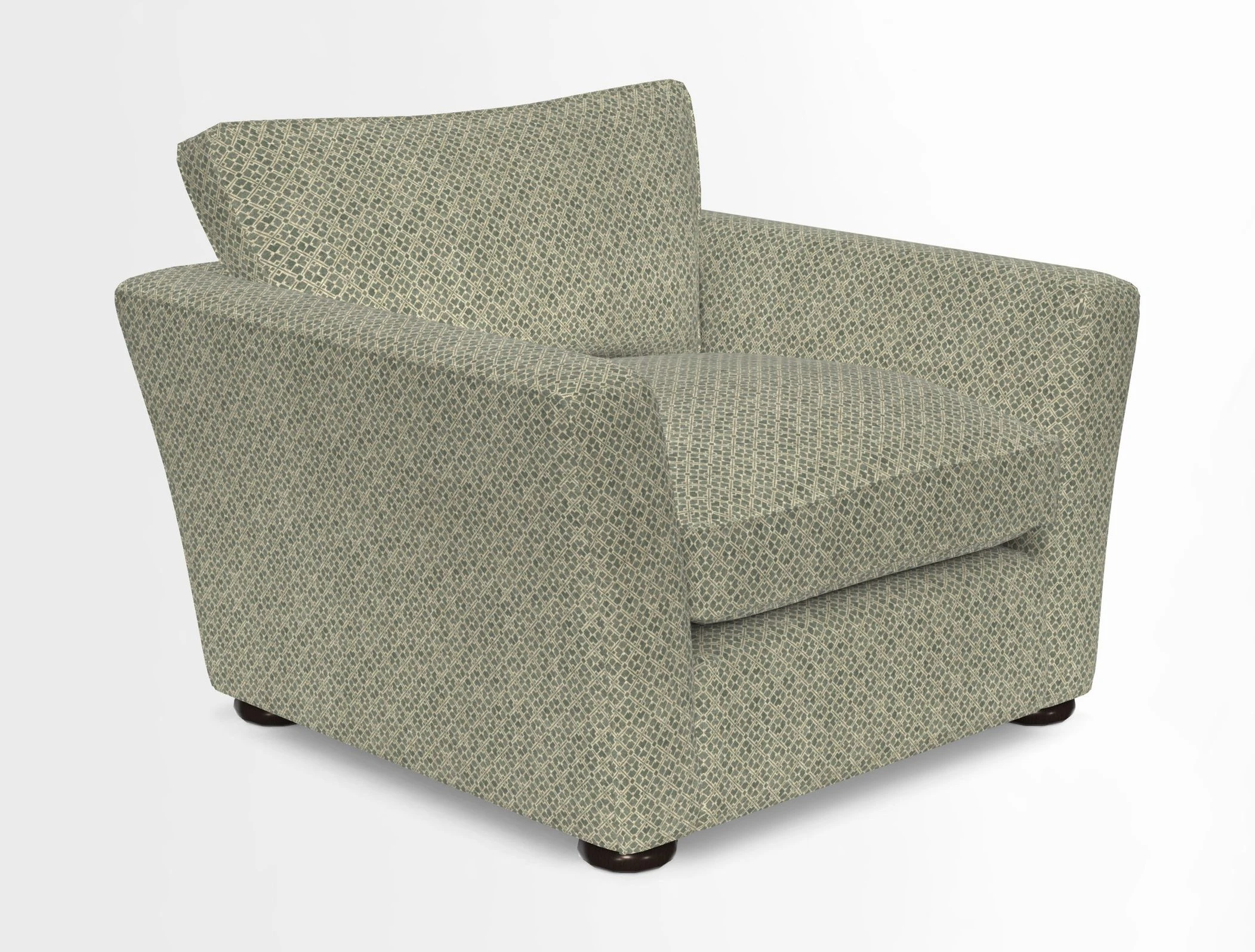 Aldeburgh Chair in Two Tone Plain Biscuit