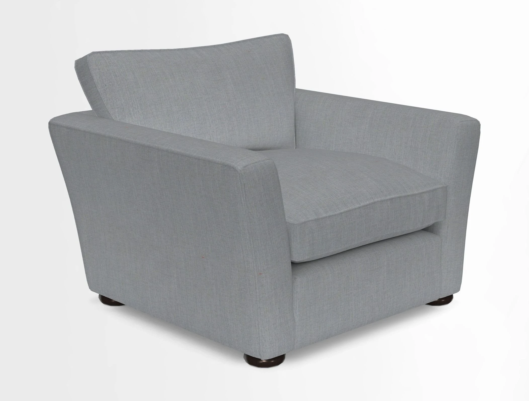 Aldeburgh Chair in Two Tone Plain Biscuit