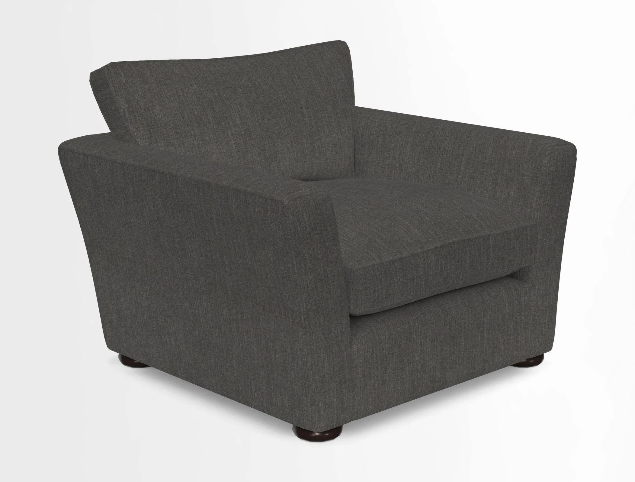 Aldeburgh Chair in Two Tone Plain Biscuit