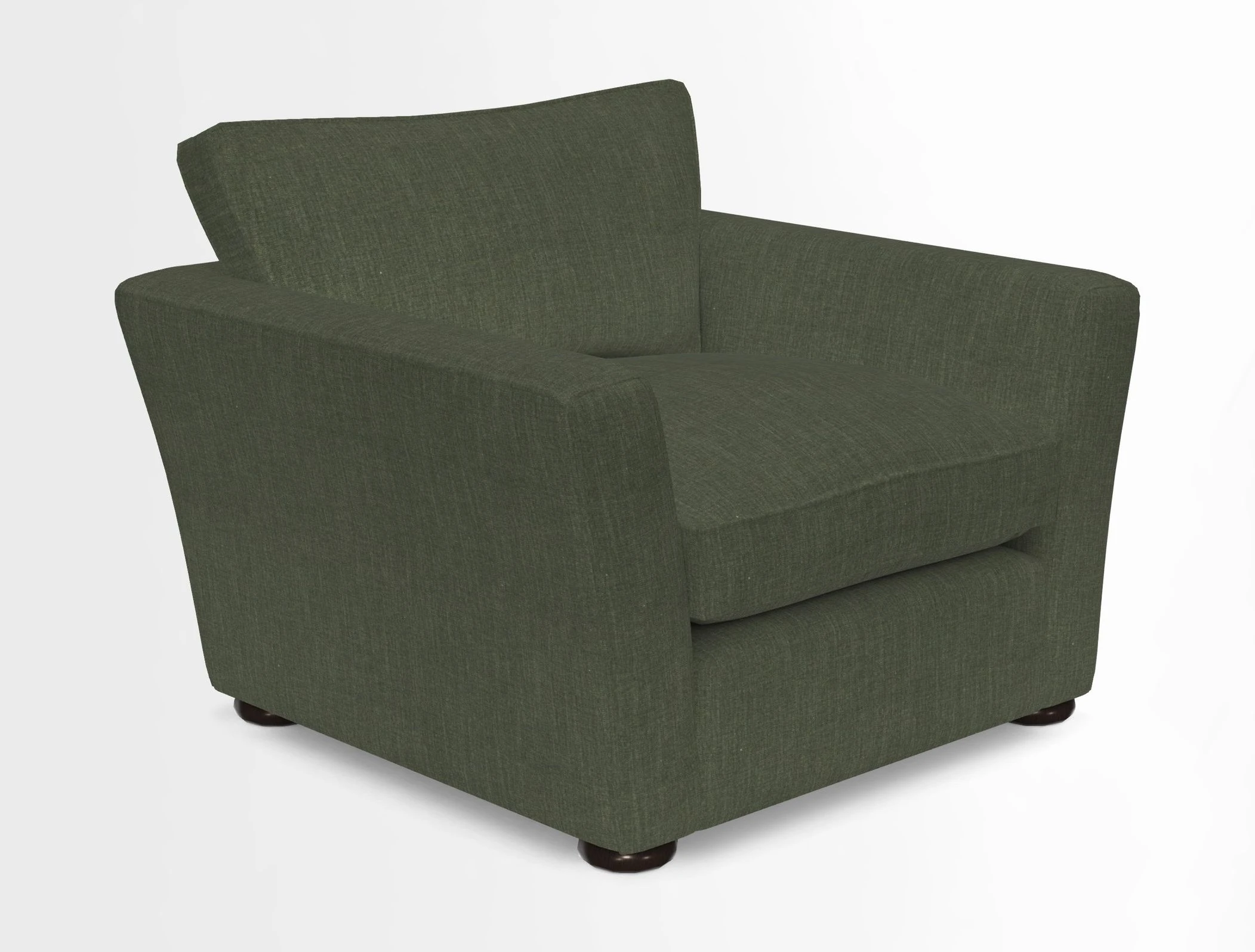 Aldeburgh Chair in Two Tone Plain Biscuit