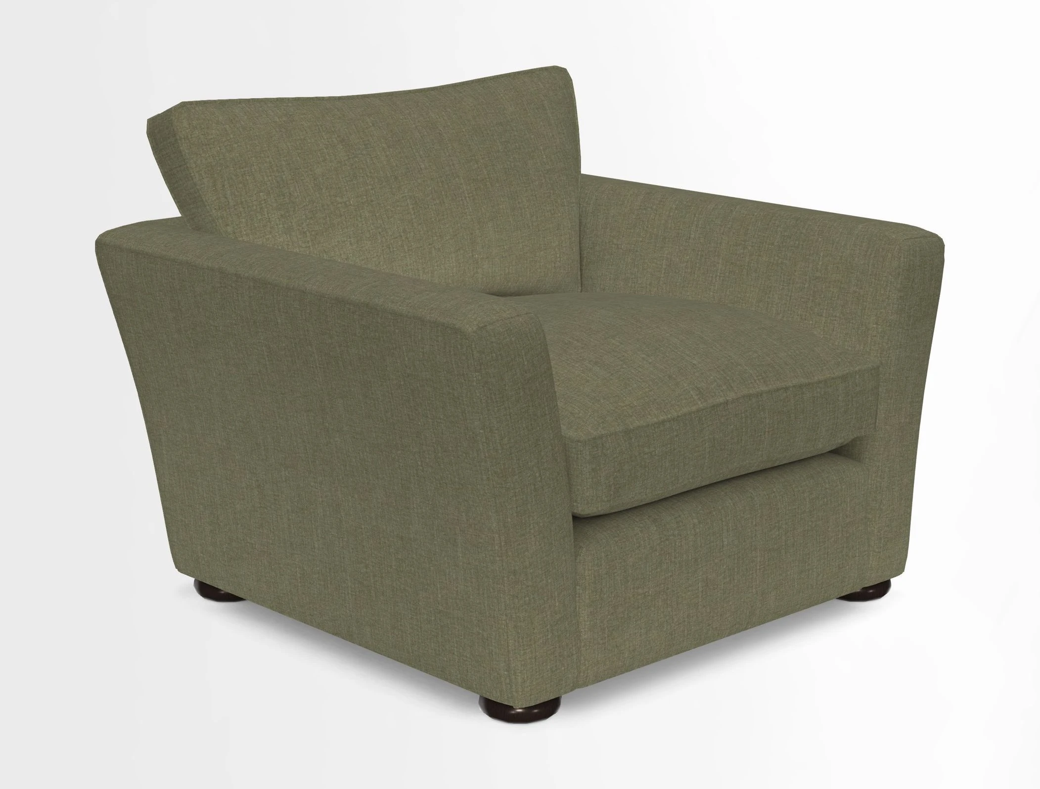 Aldeburgh Chair in Two Tone Plain Biscuit