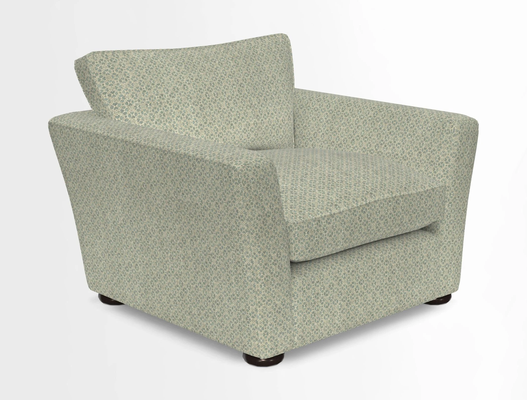 Aldeburgh Chair in Two Tone Plain Biscuit