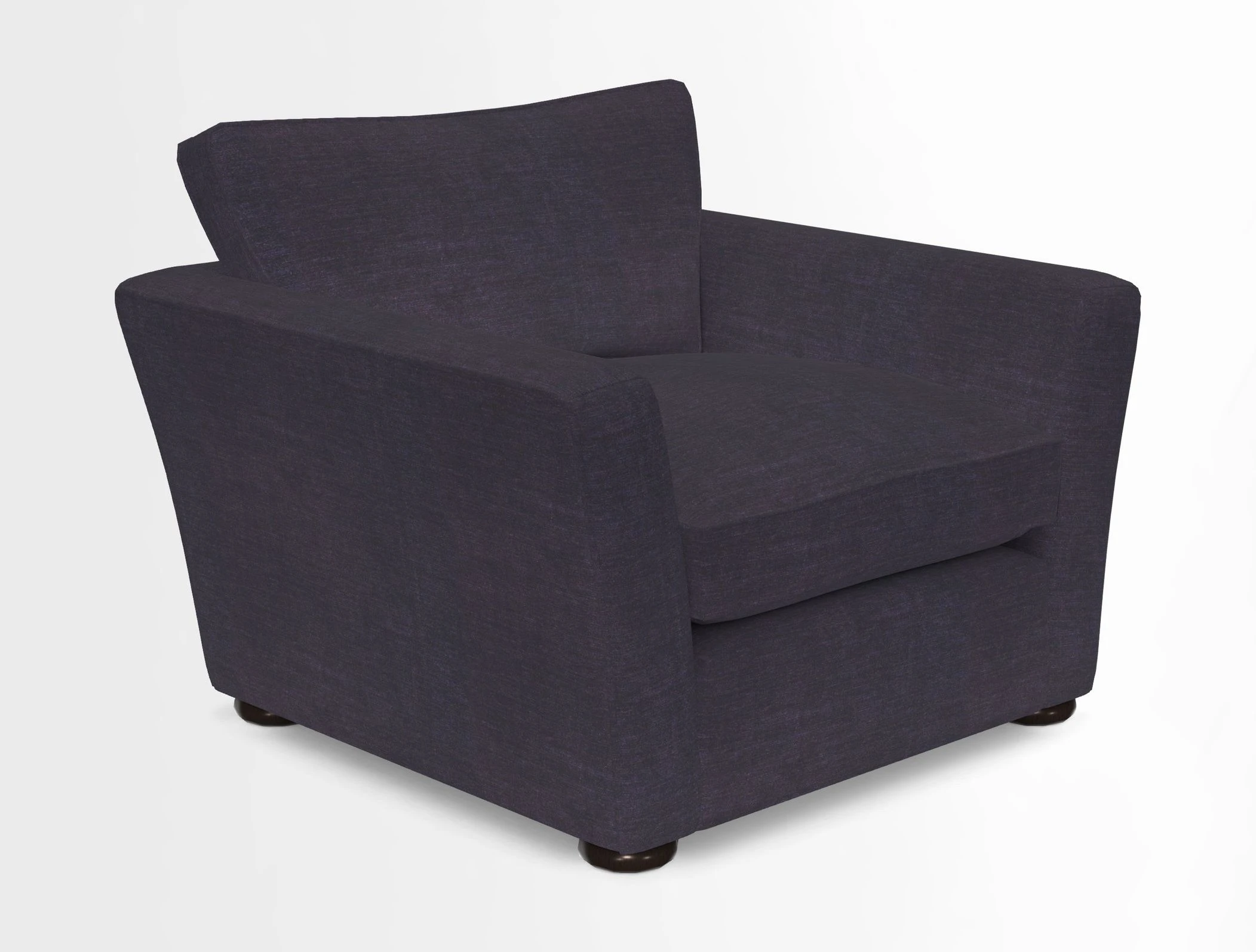 Aldeburgh Chair in Two Tone Plain Biscuit